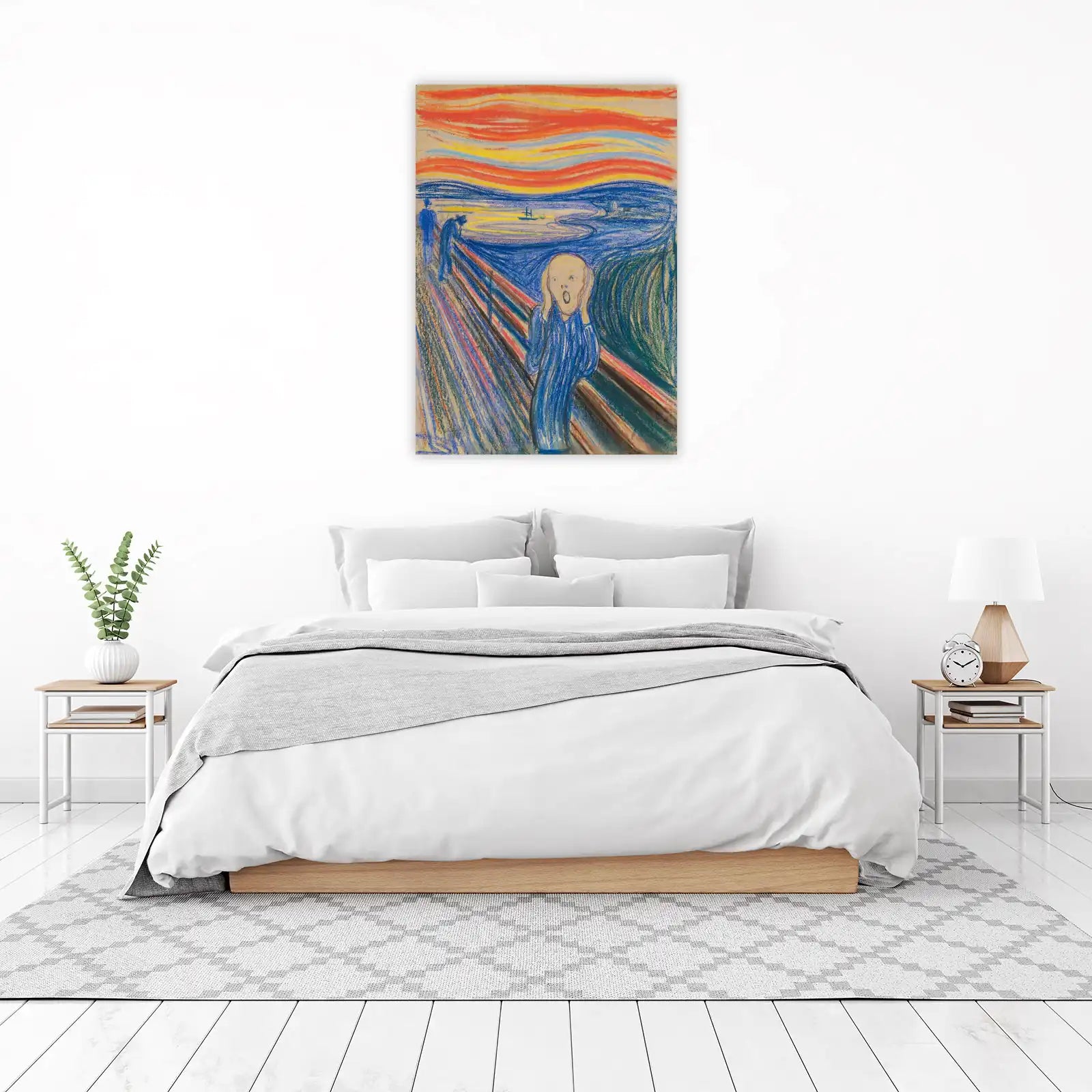 Iconic Scream Expressionism Art Wall Art
