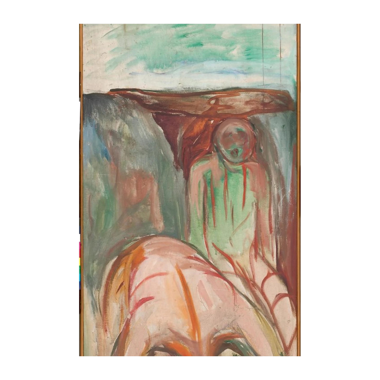Expressionist Figure Art Wall Art