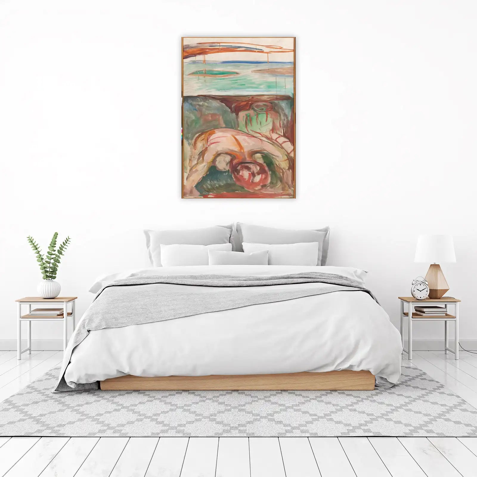 Expressionist Figure Art Wall Art