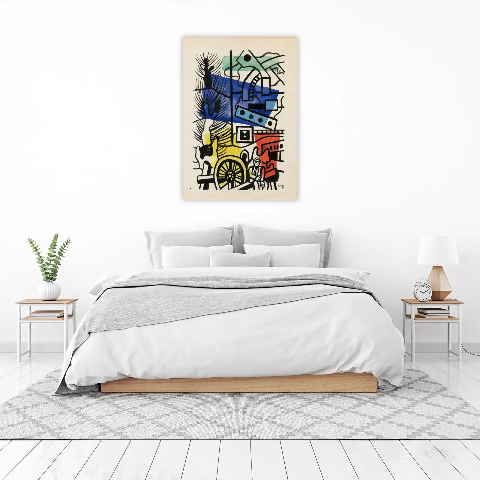 Modern Abstract Machine Art Wall Art