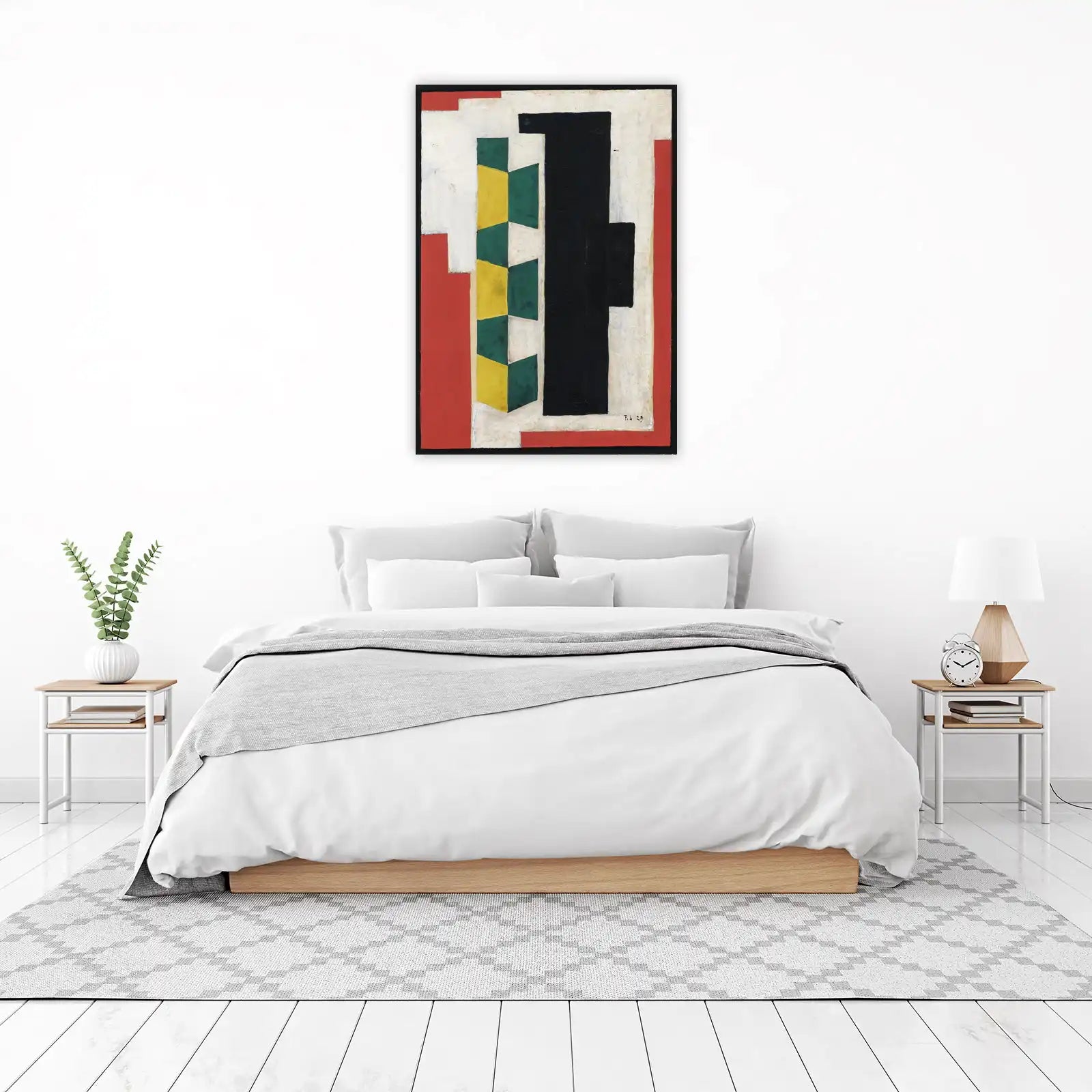 Bold Geometric Abstraction Wall Art