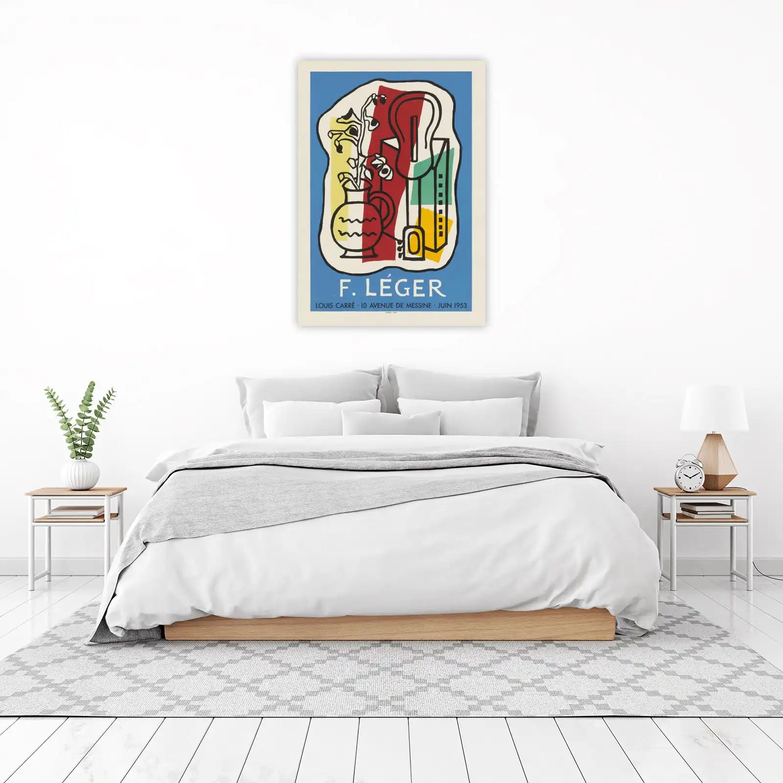 F. Leger Still Life Wall Art - Mid Century Modern Art