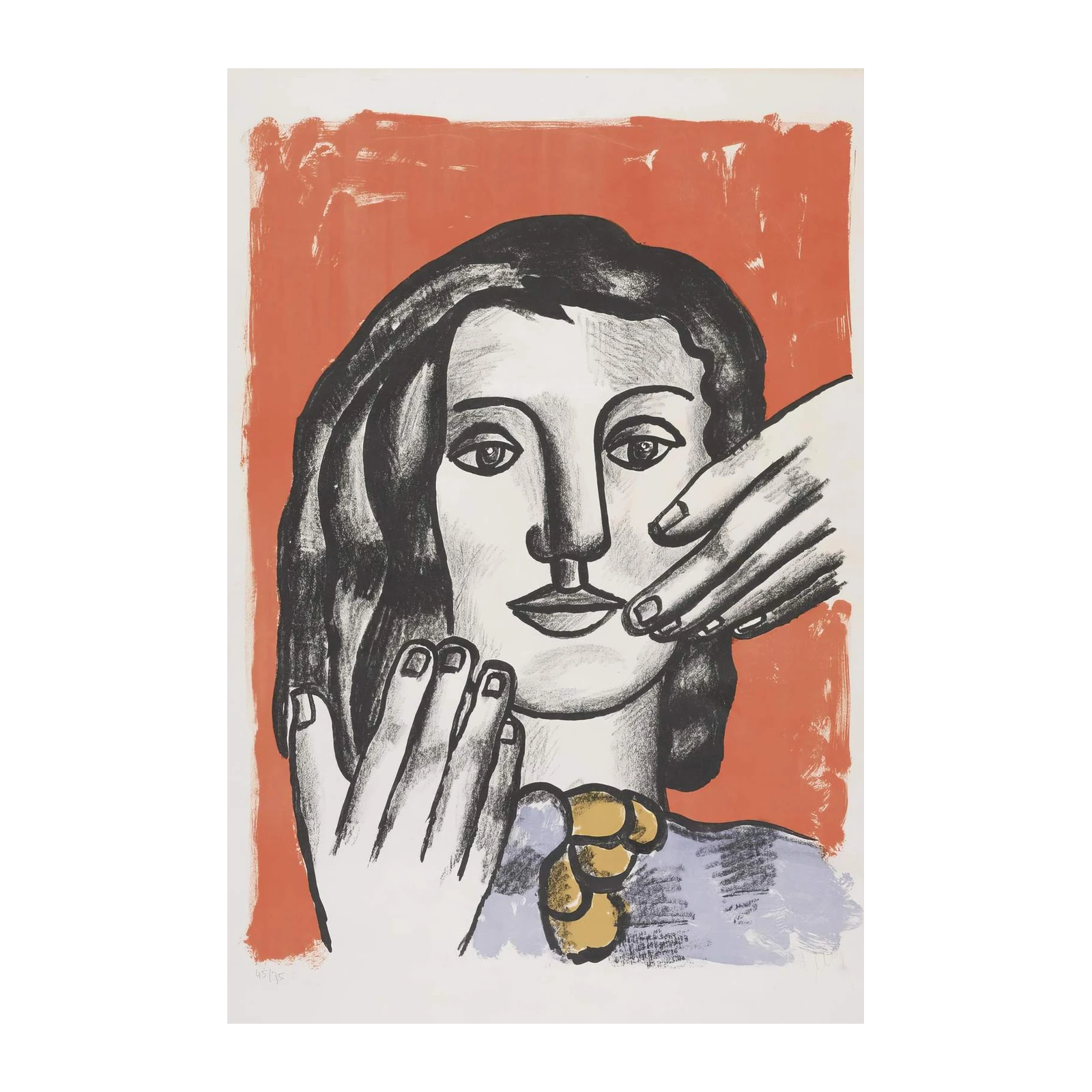 Modern Portrait Expression Wall Art