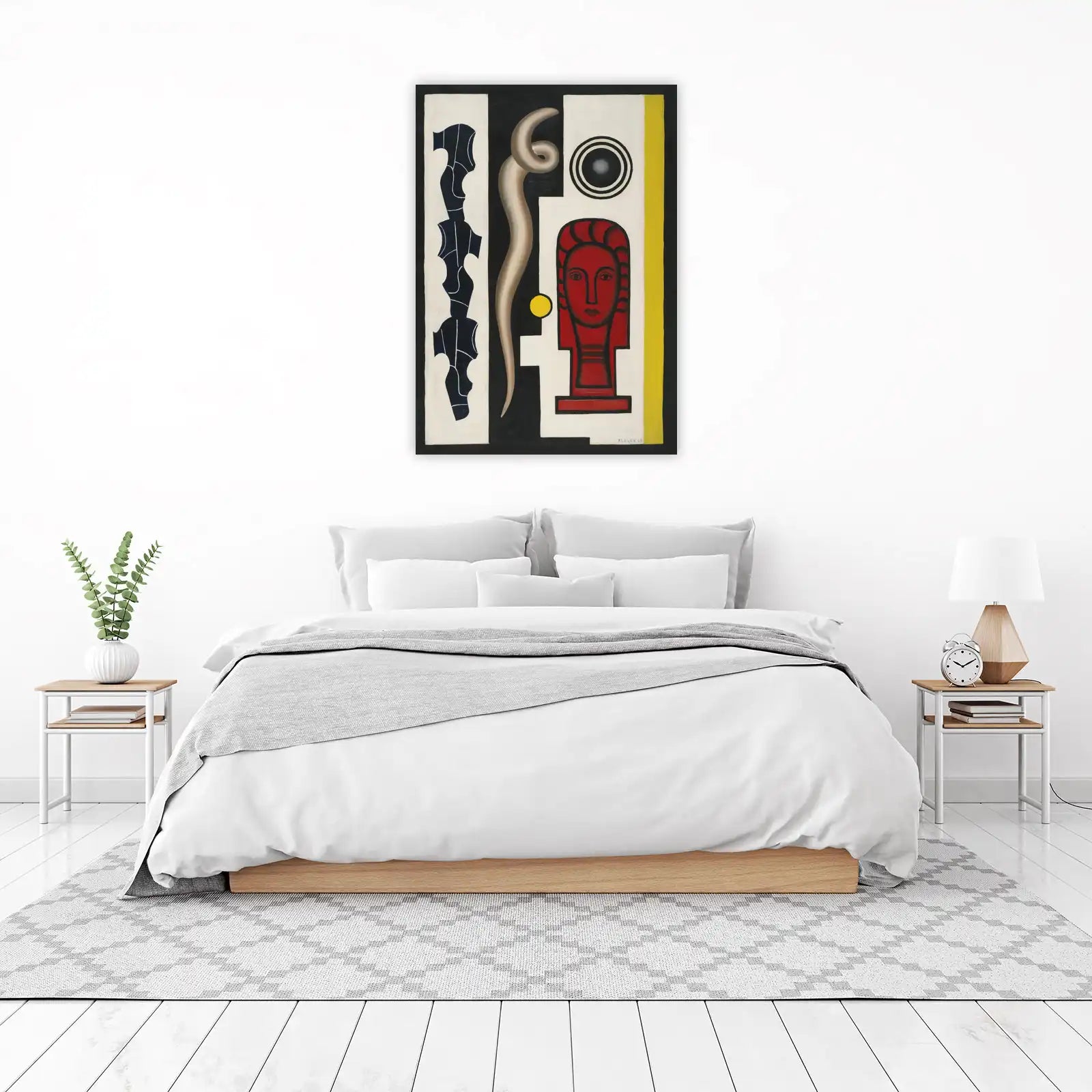Abstract Modern Portrait Wall Art