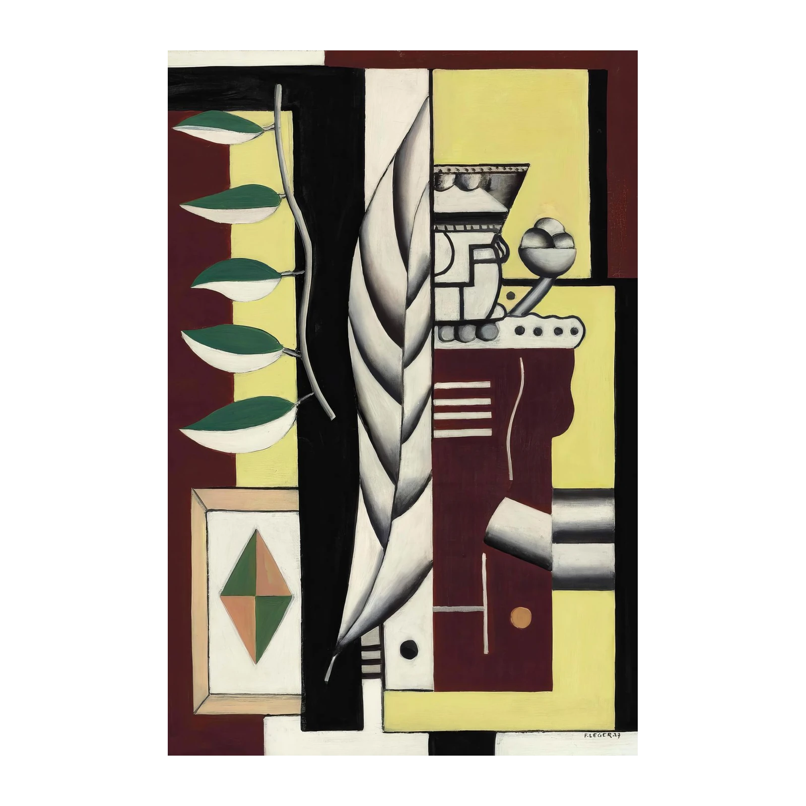 Modern Abstract Botanical Wall Art