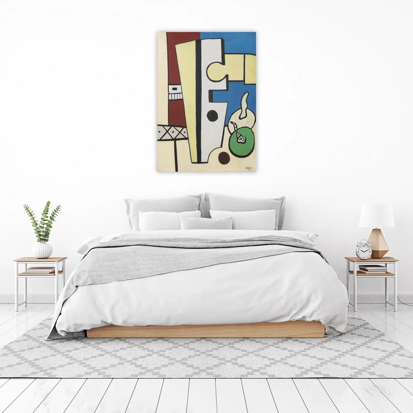 Abstract Geometric Composition Wall Art