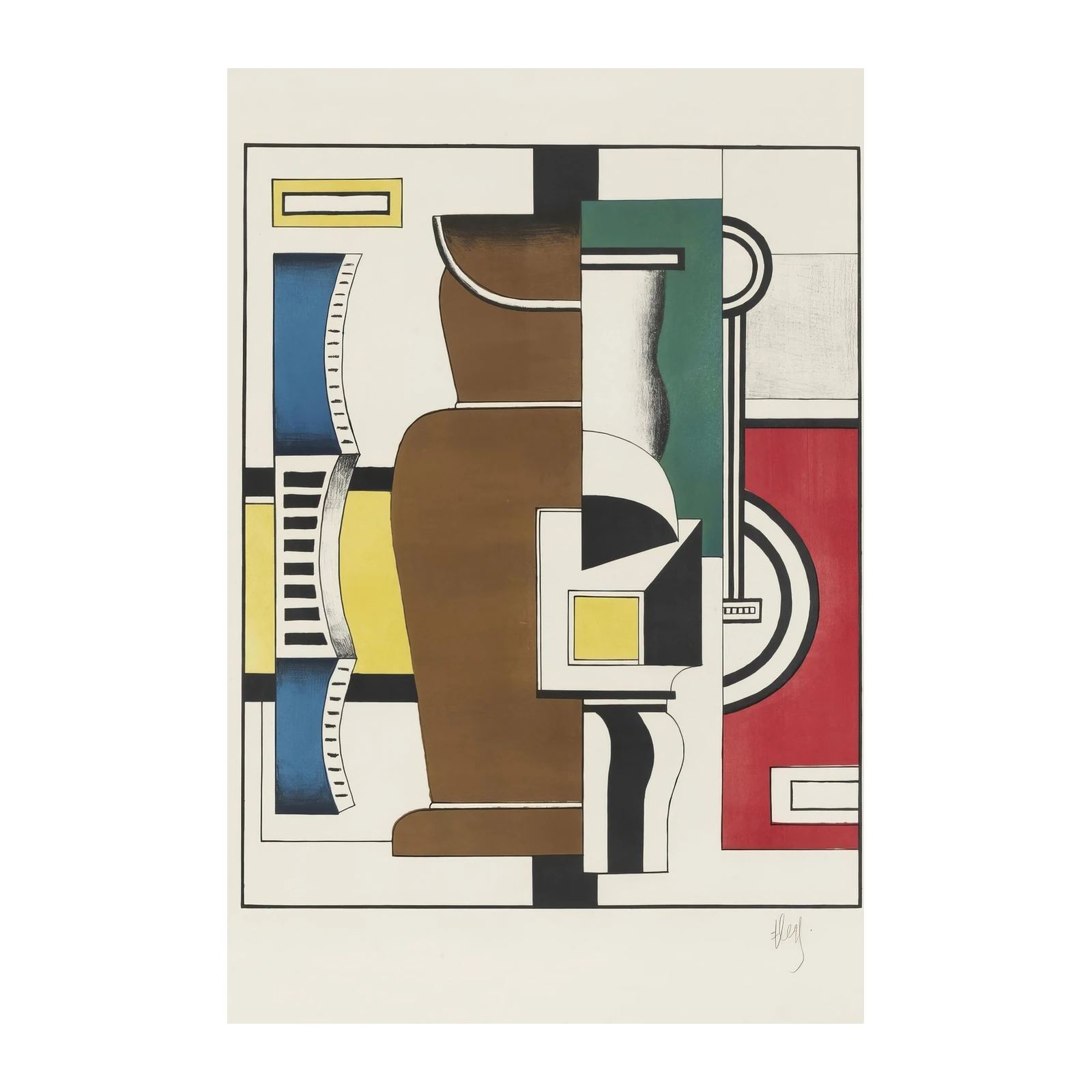 Abstract Geometric Harmony Wall Art