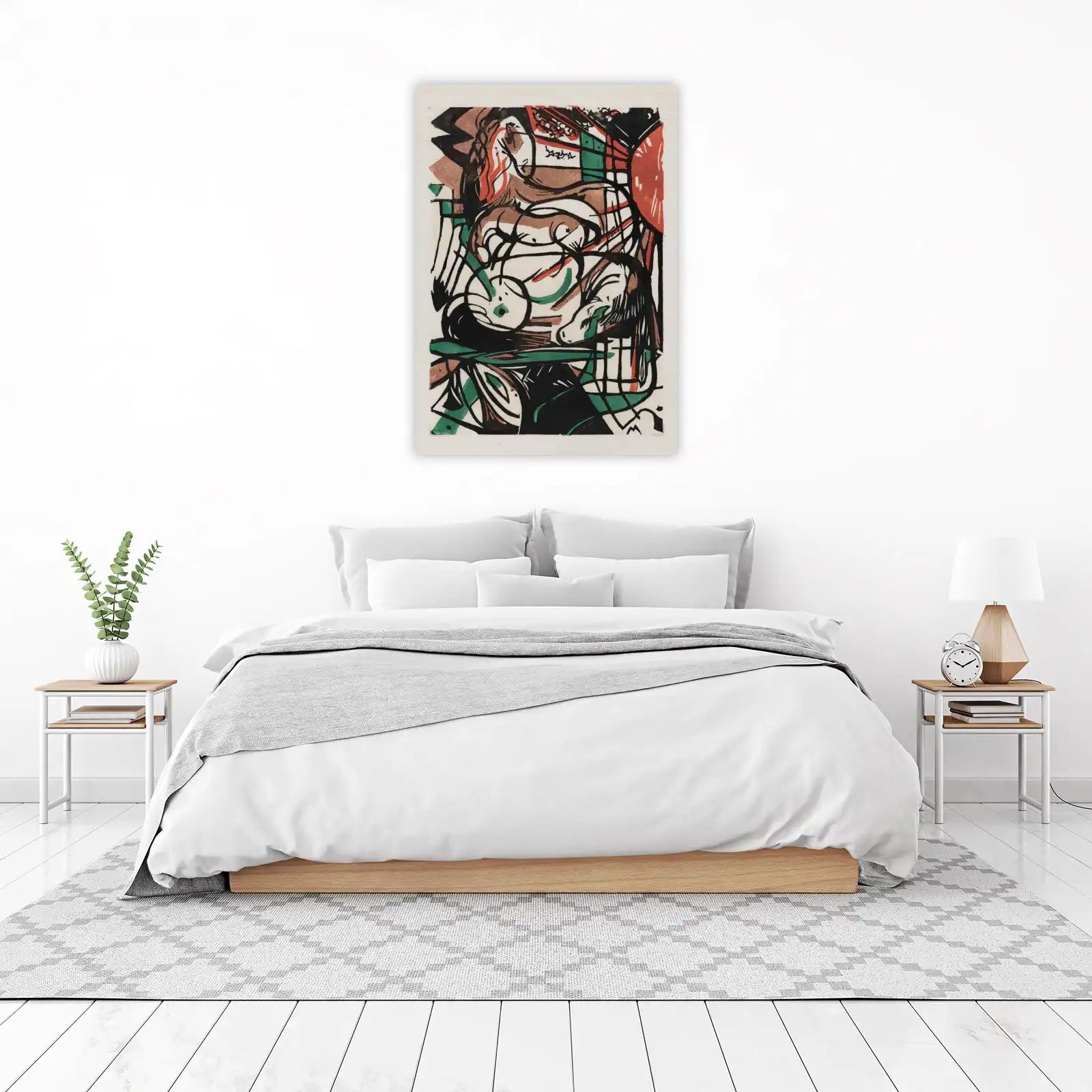 Expressionist Horses Wall Art Wall Art