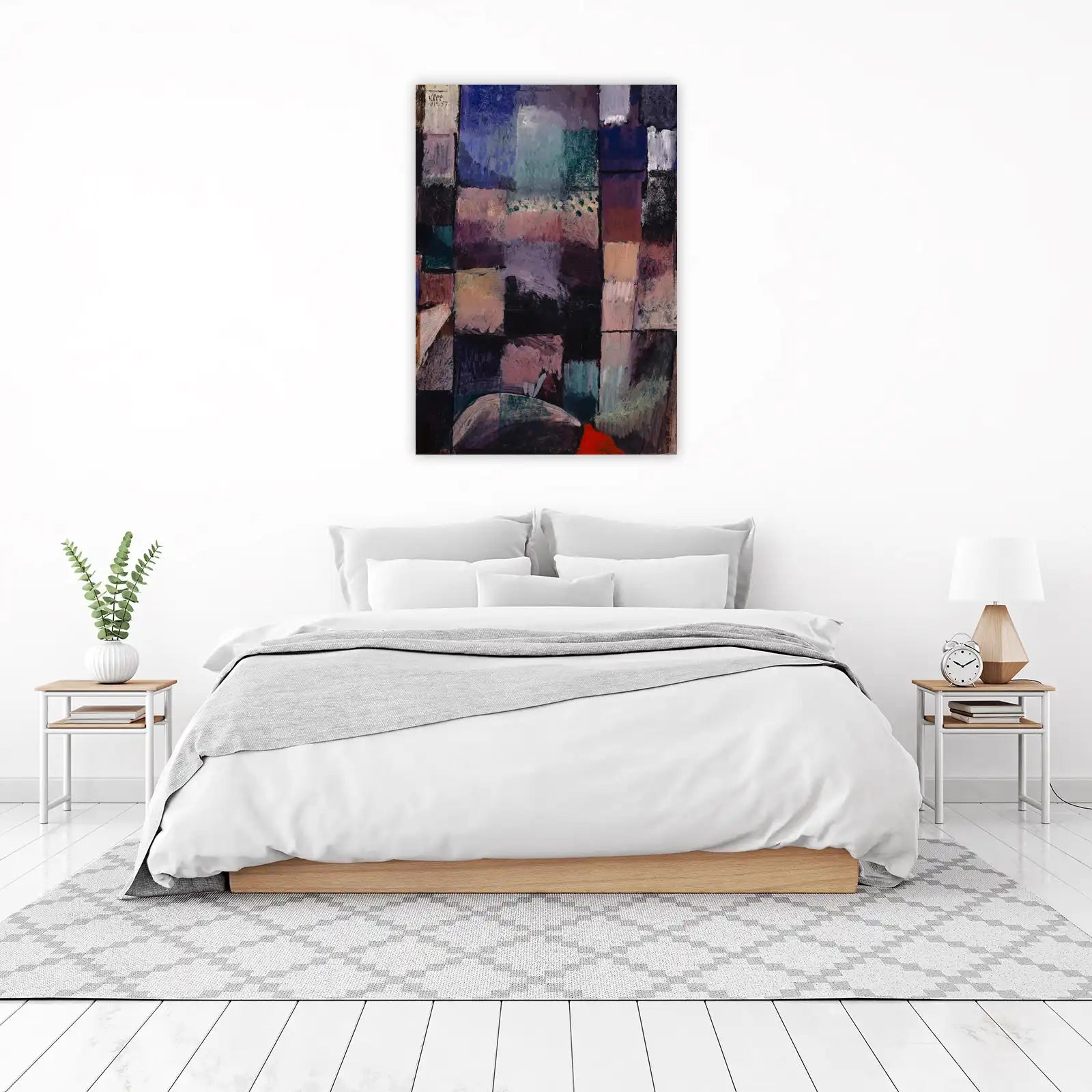 Abstract Geometric Composition Wall Art