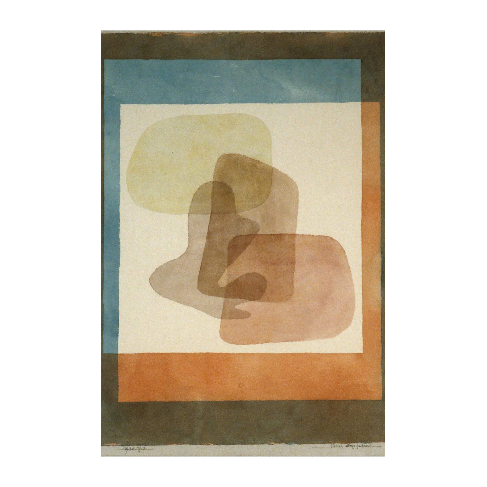 Abstract Organic Forms Wall Art