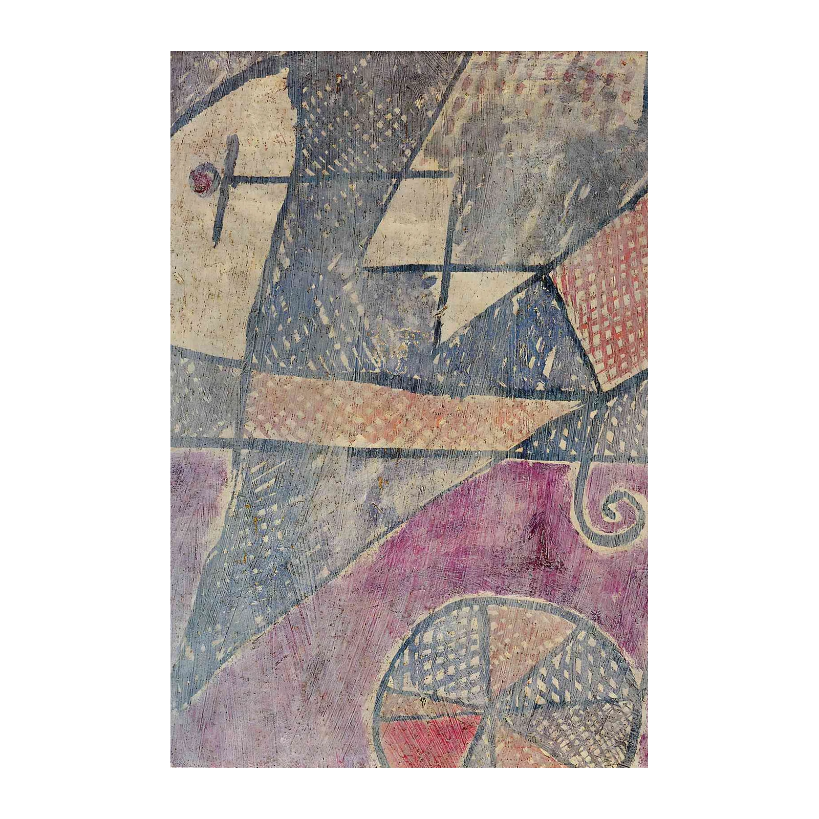 Abstract Geometric Dreamscape Wall Art