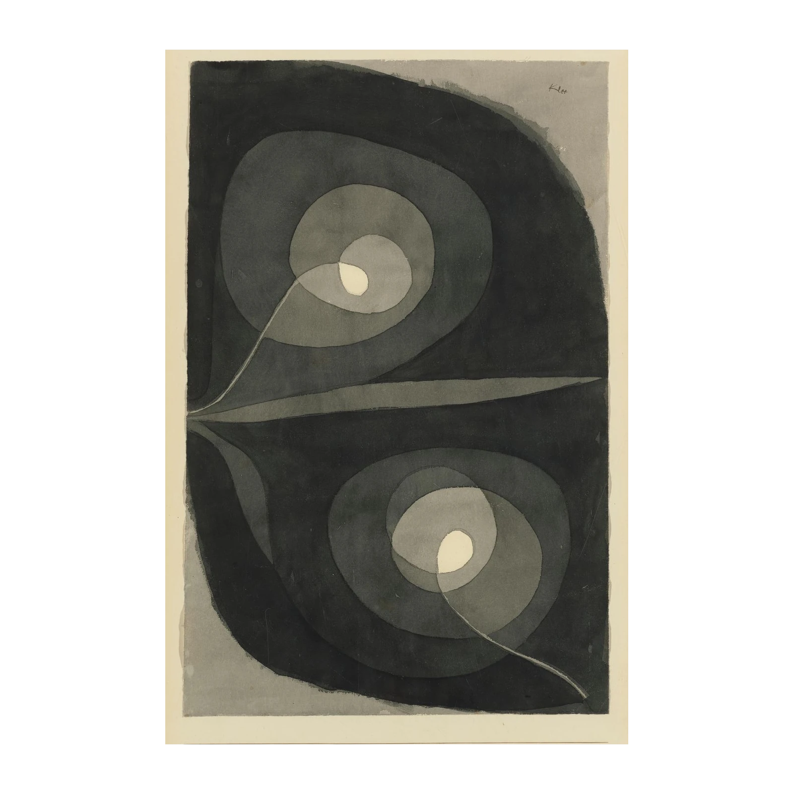 Abstract Spiral Flow Wall Art