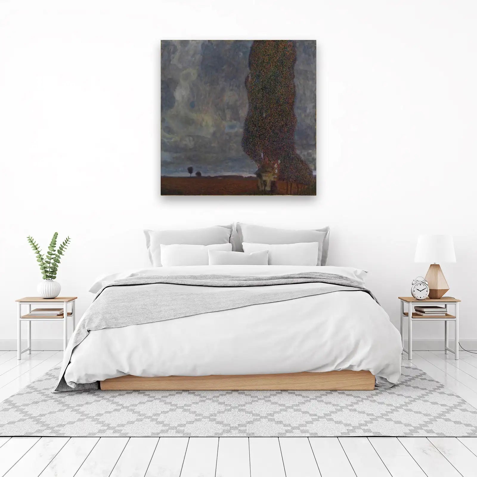 Mysterious Cypress Grove Wall Art Wall Art