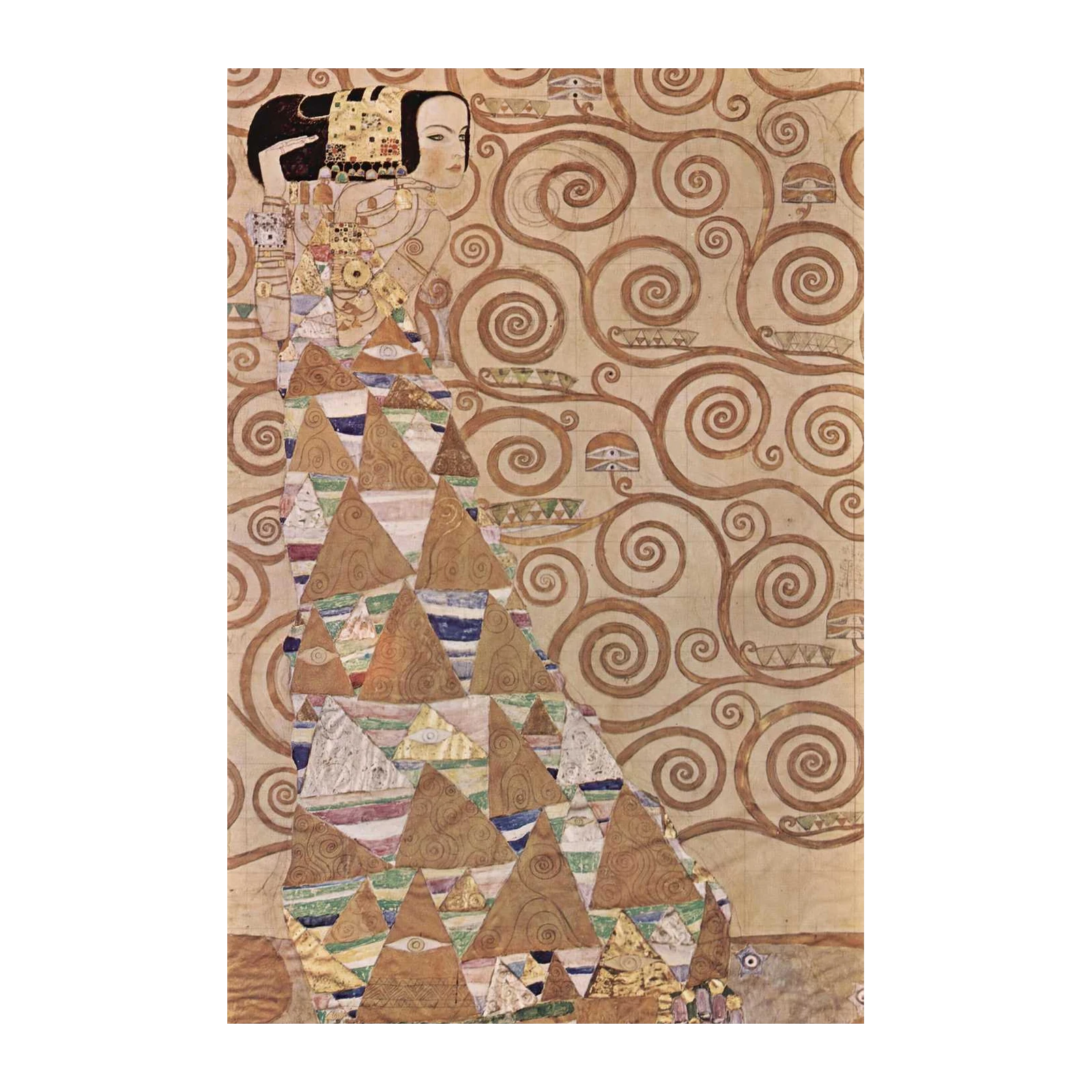 Golden Tree of Life Gustav Klimt Wall Art