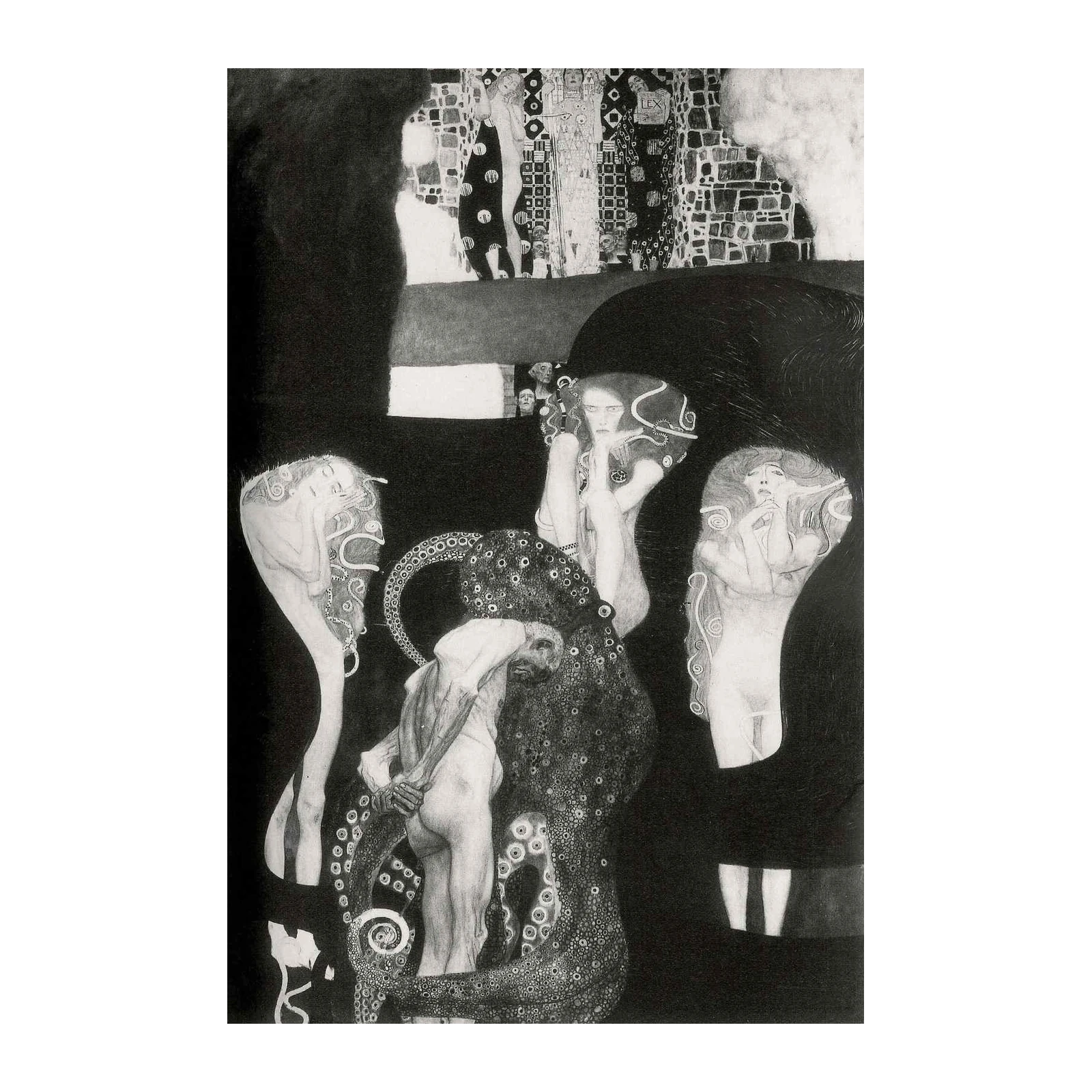 Gustav Klimt 'The Sphinx' Wall Art