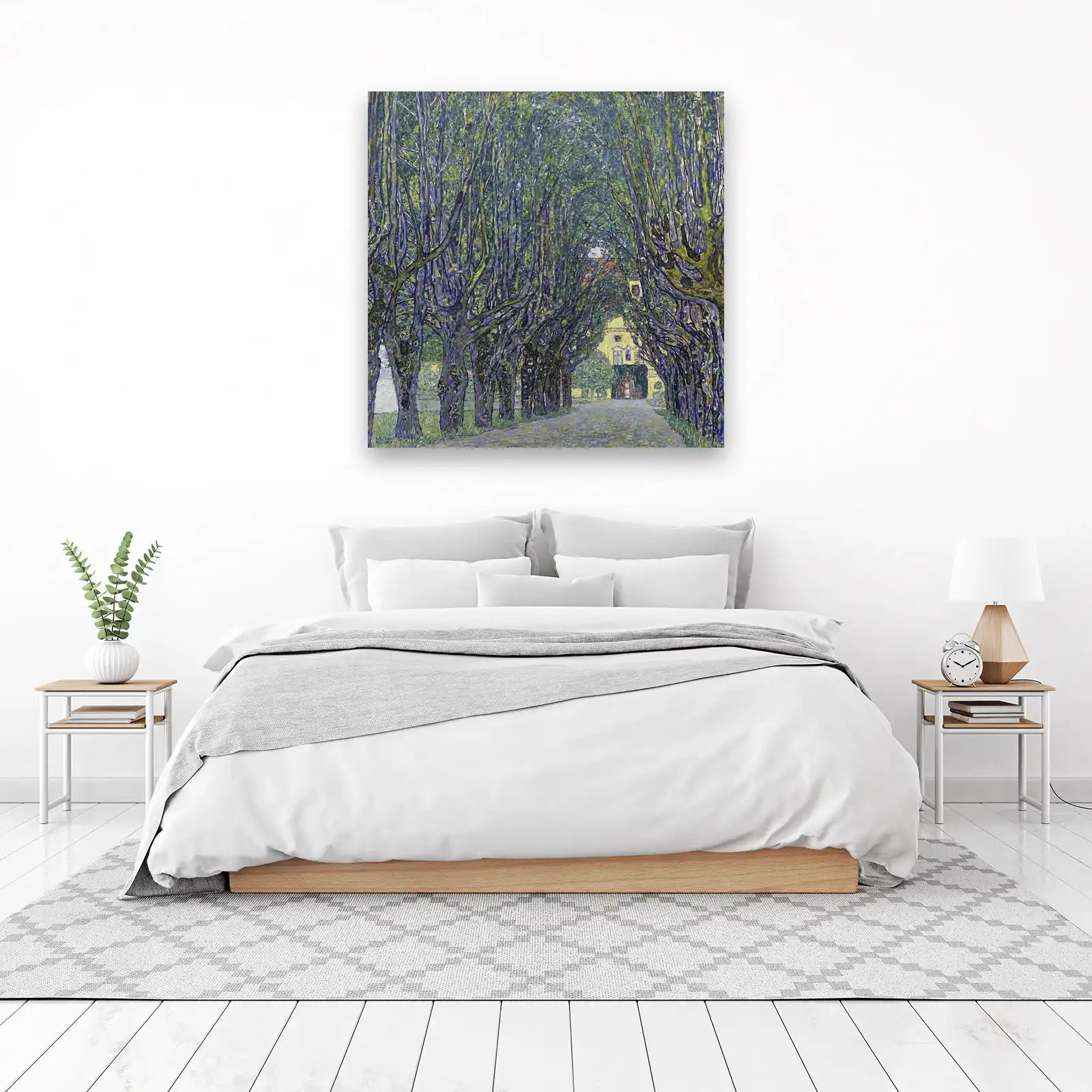 Enchanting Garden Alley Landscape Wall Art