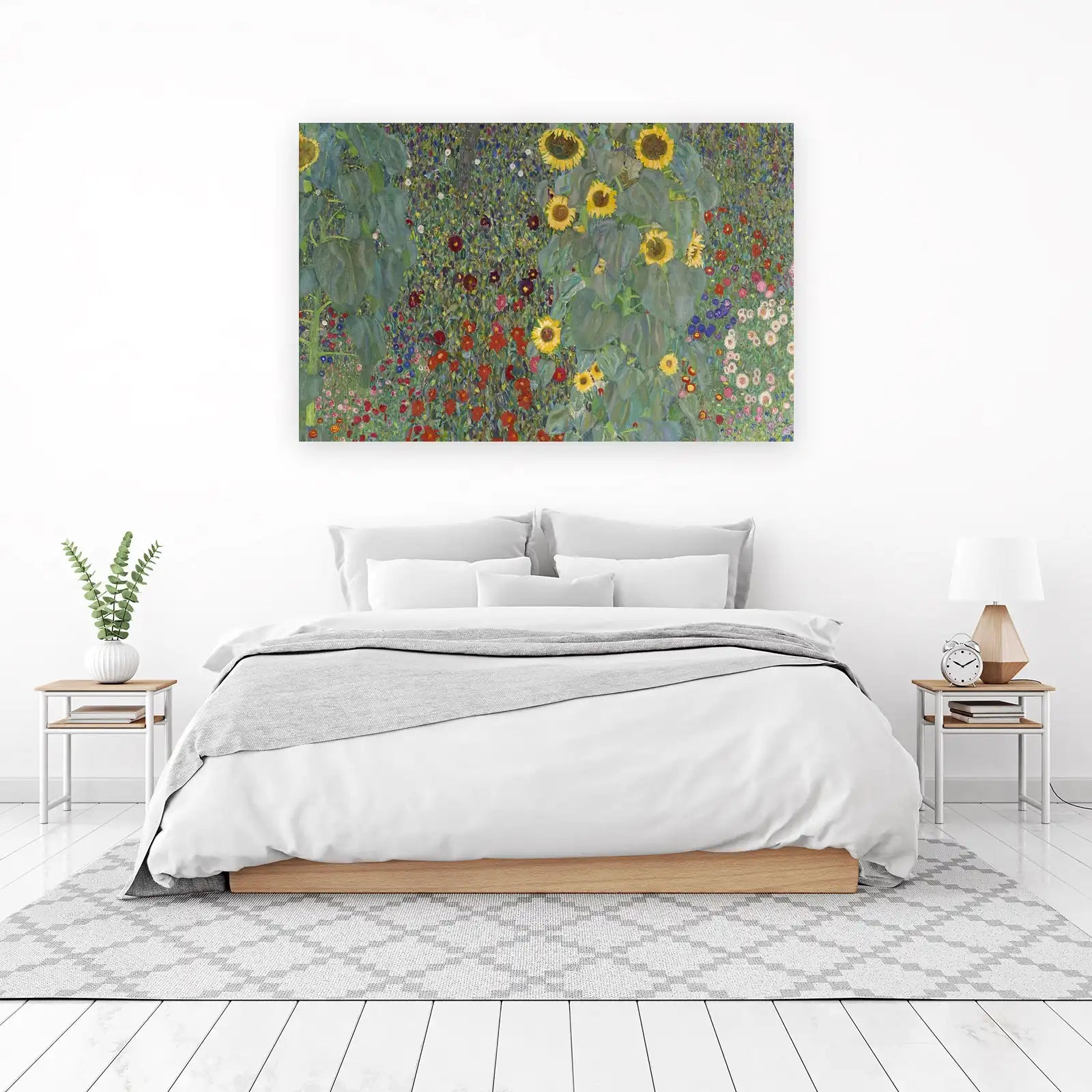Vibrant Sunflower Garden Wall Art Wall Art
