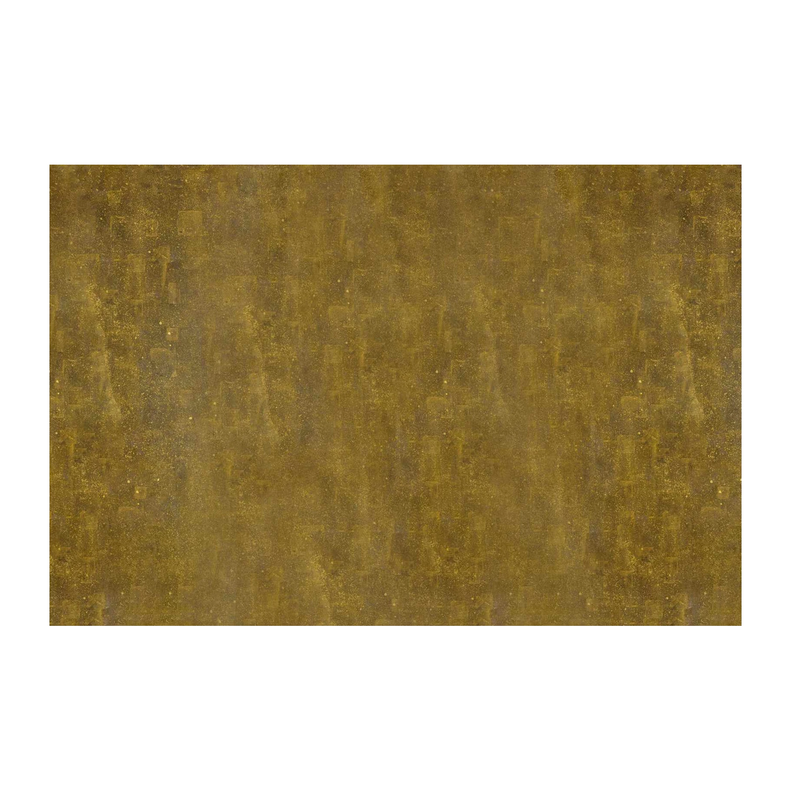 Aged Brass Textured Geometric Wall Art