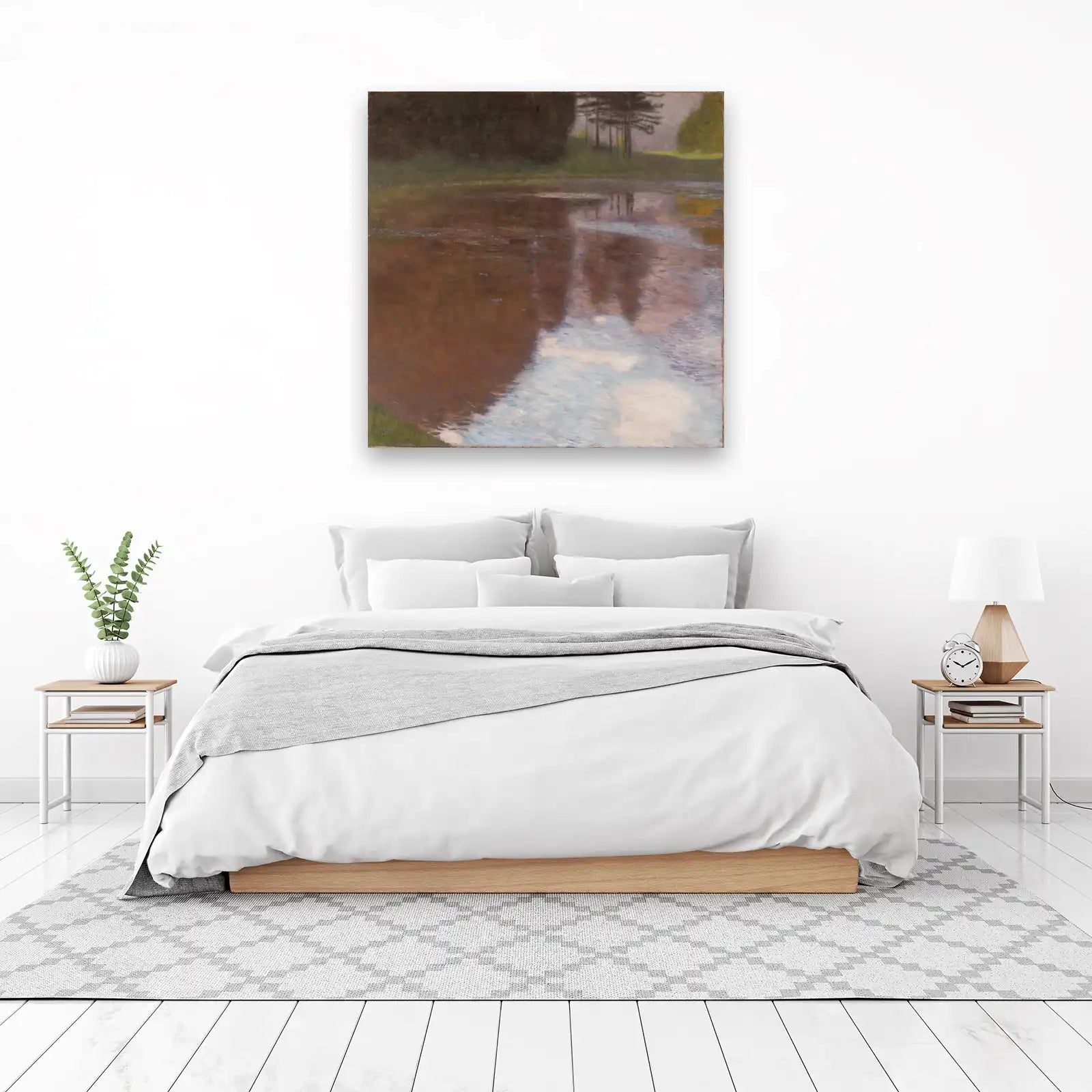 Tranquil Water Reflections Wall Art