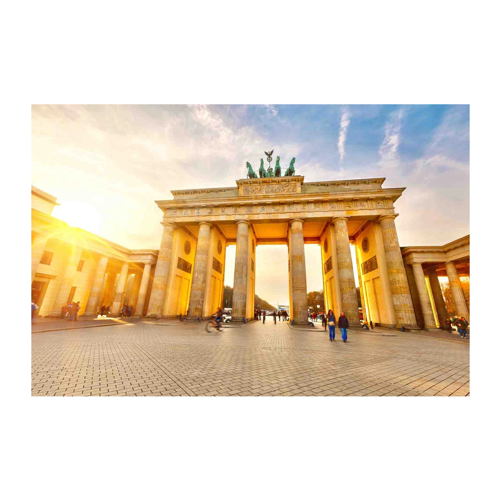 Brandenburg Gate Golden Hour Wall Art
