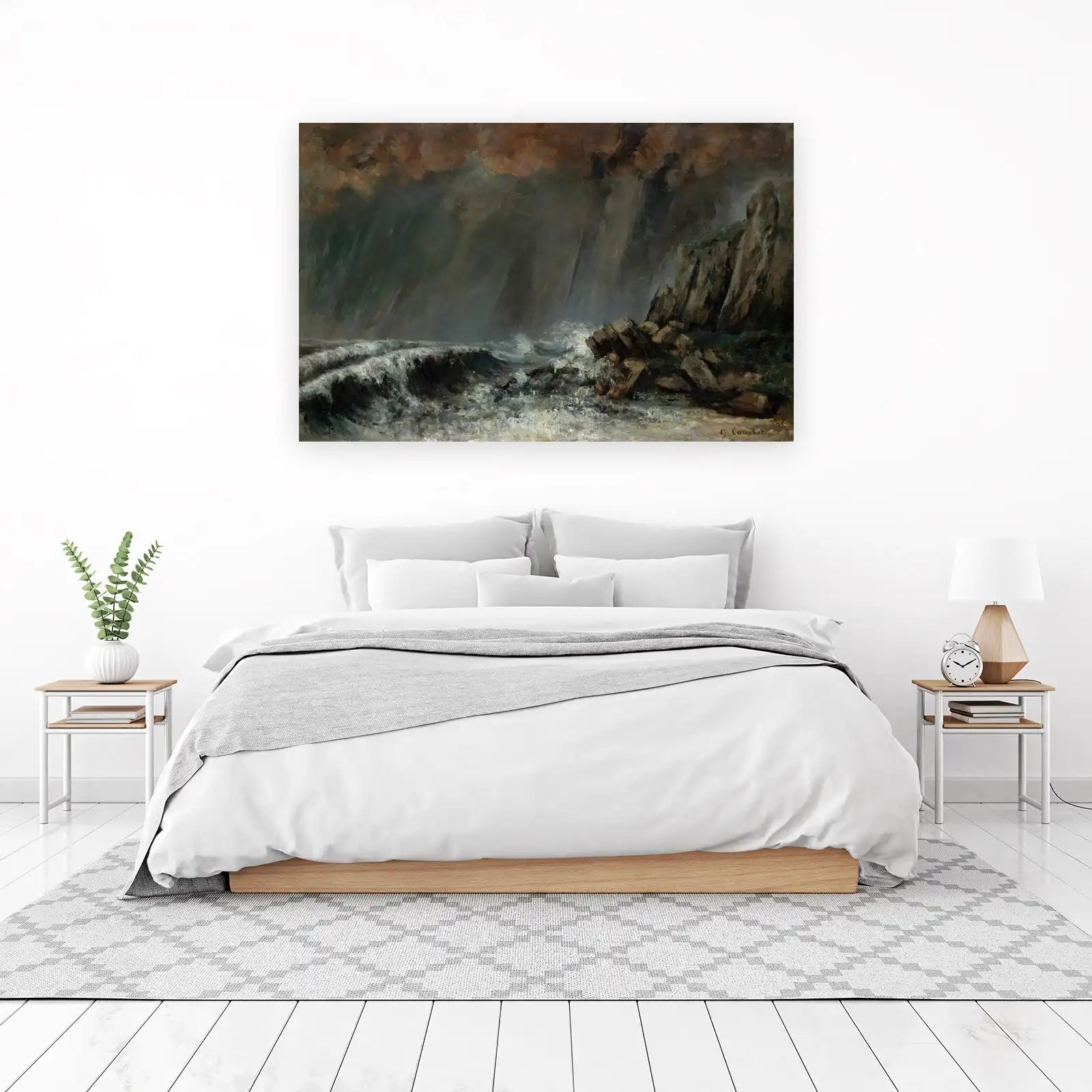 Stormy Sea Cliffs Fine Art Wall Art