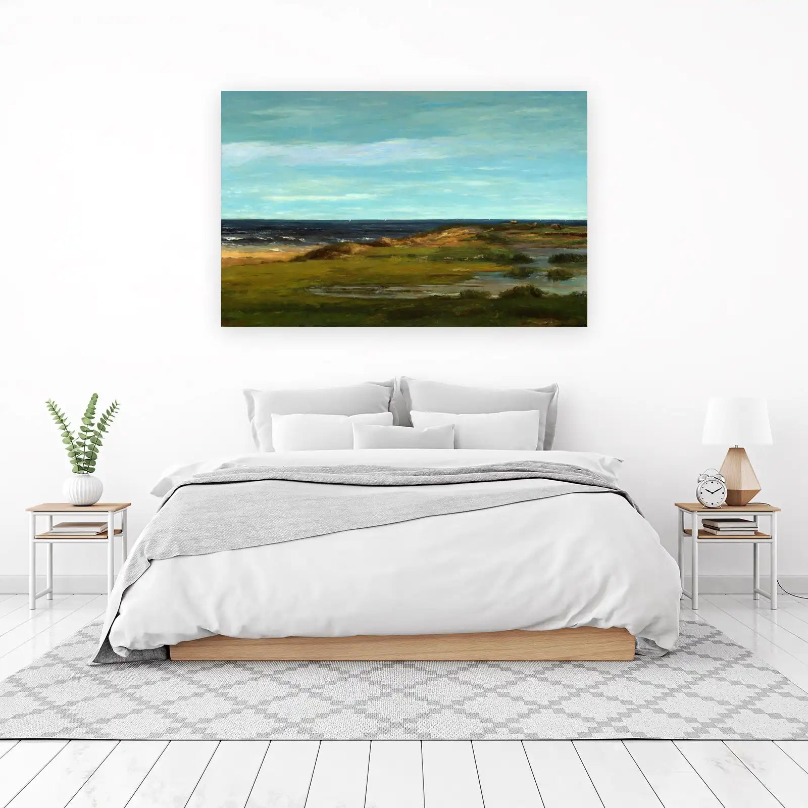 Tranquil Coastal Landscape Wall Art