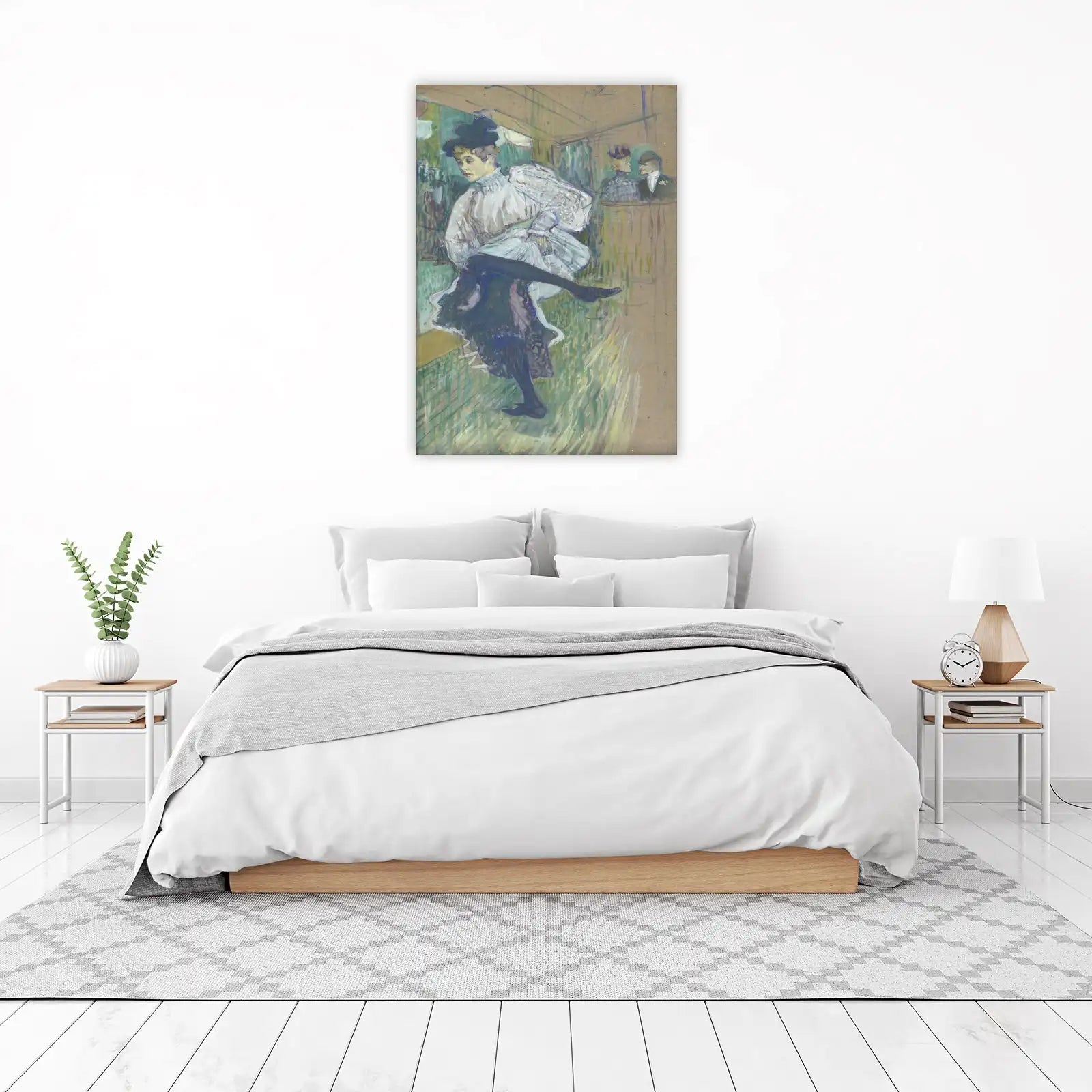 Elegant Dancer's Pose Wall Art