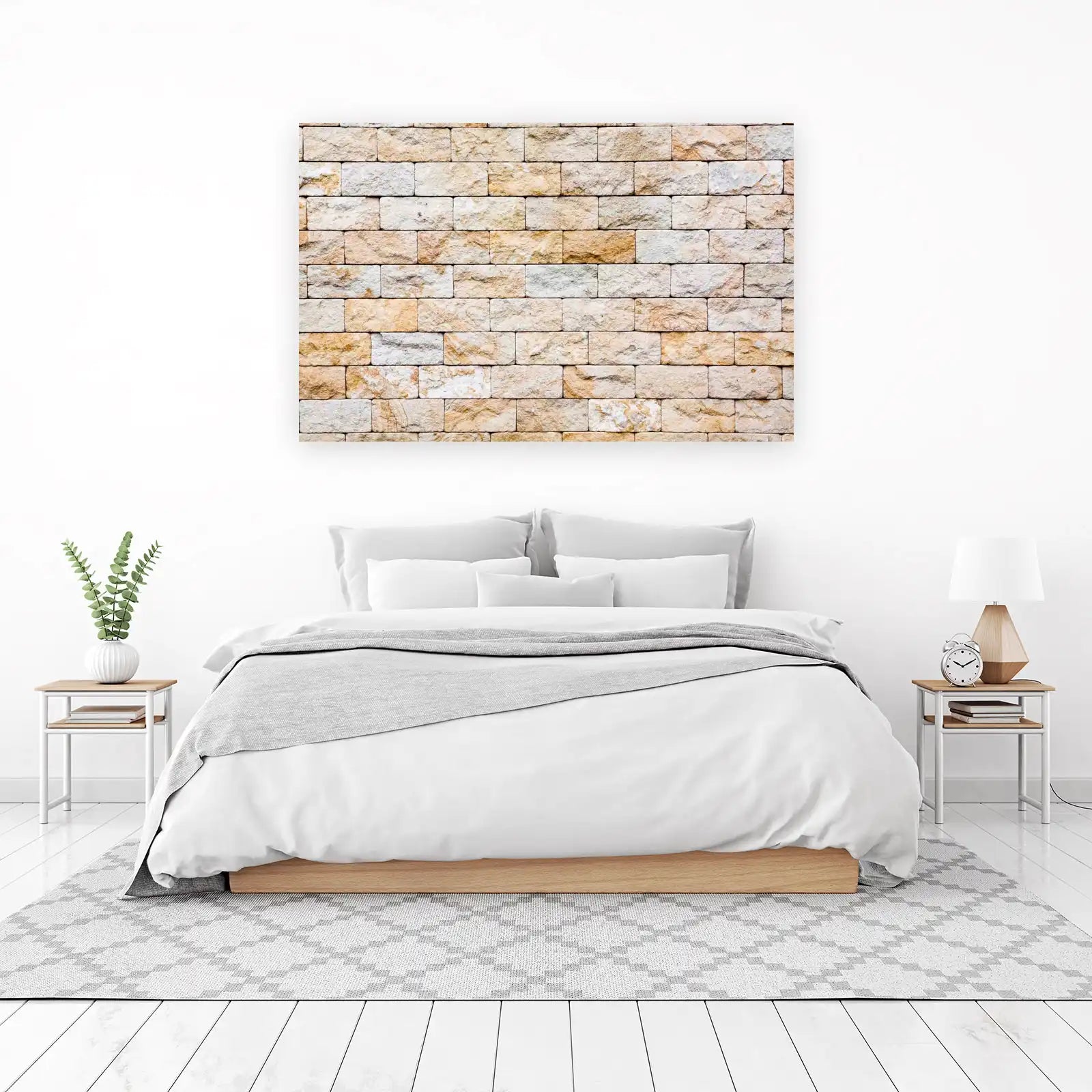 Textured Sandstone Wall Wall Art for Cozy Spaces