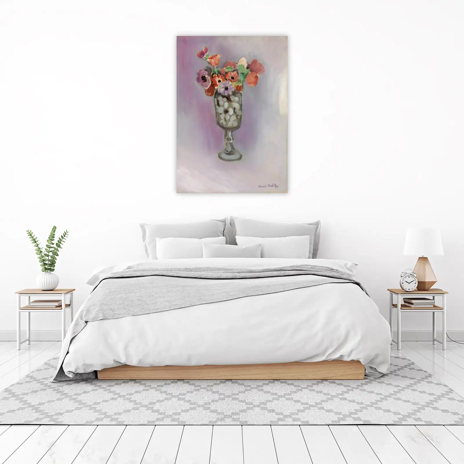 Vibrant Floral Still Life Wall Art
