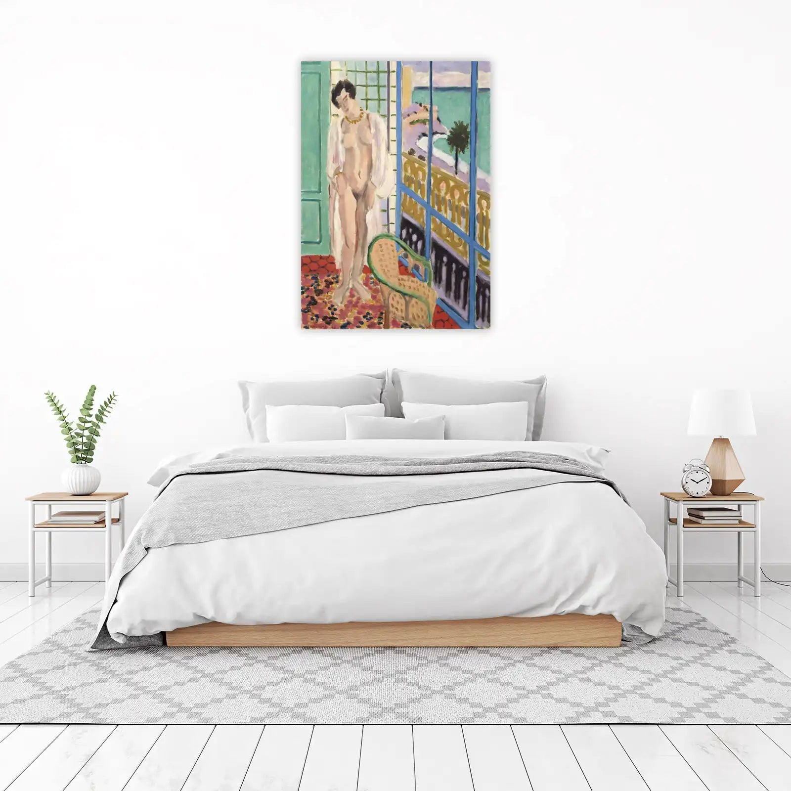 Matisse Nude with Open Window Wall Art
