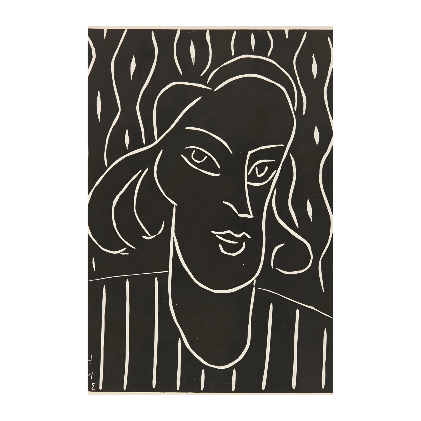 Modern Portrait of a Woman Wall Art