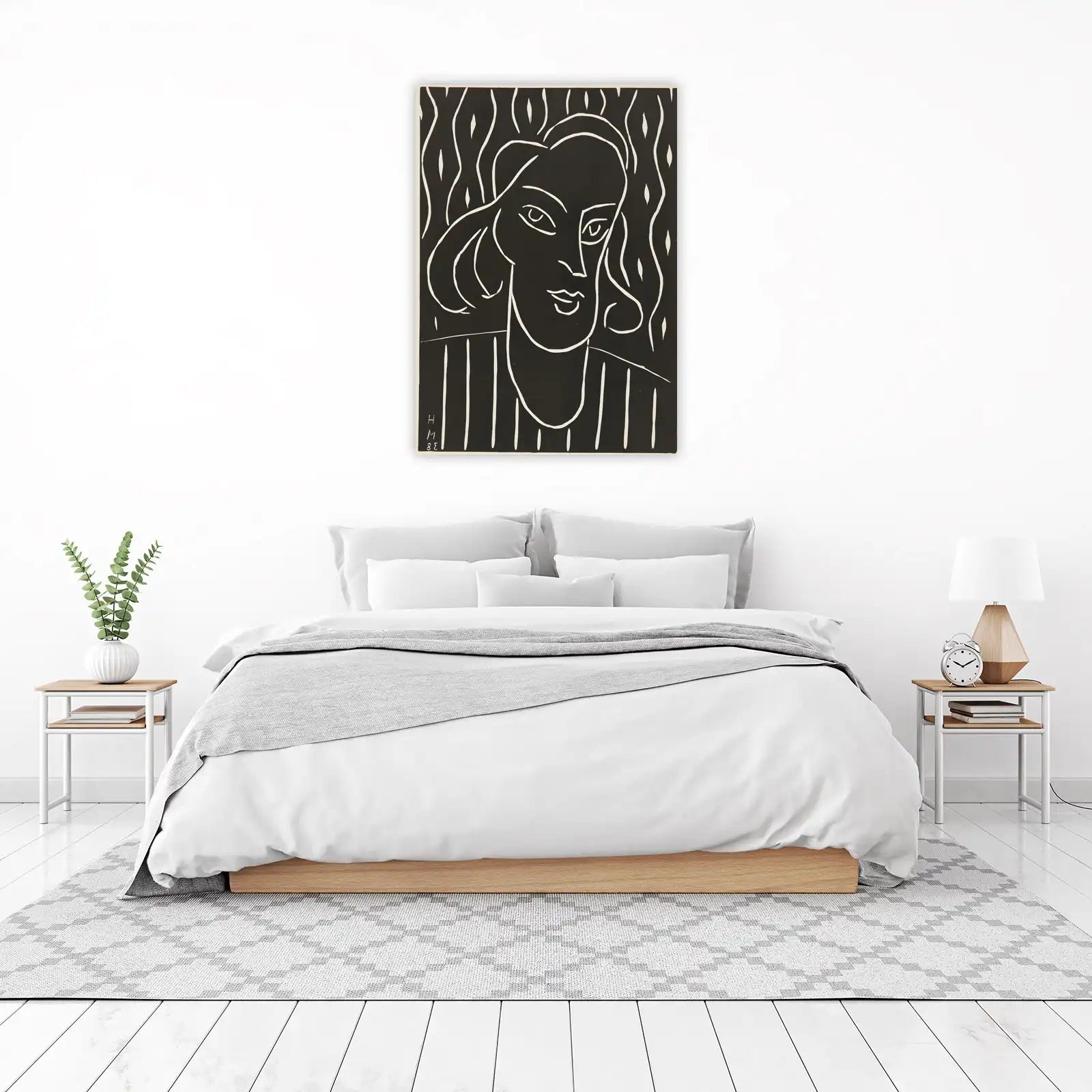 Modern Portrait of a Woman Wall Art