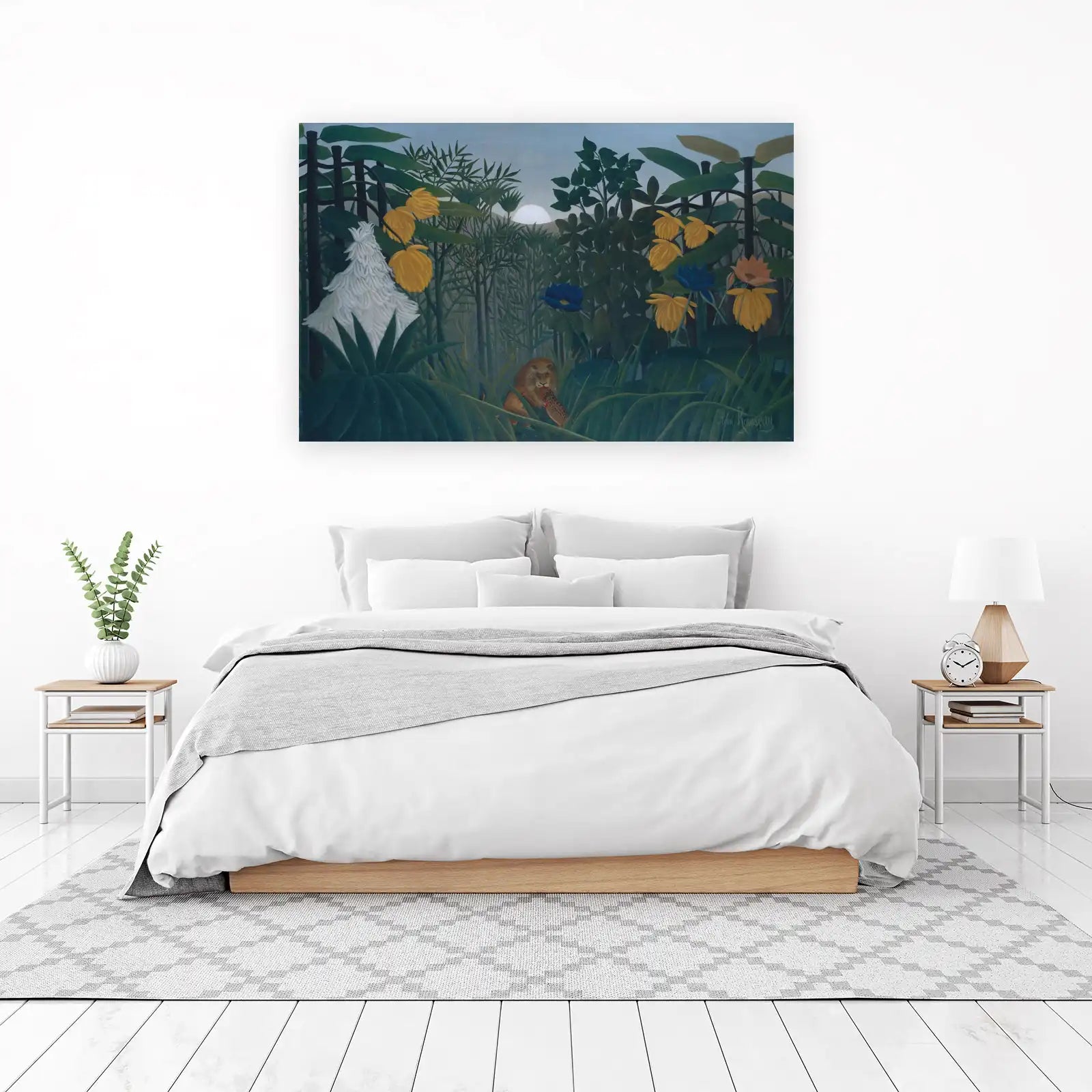 Enchanting Jungle Lion Wall Art