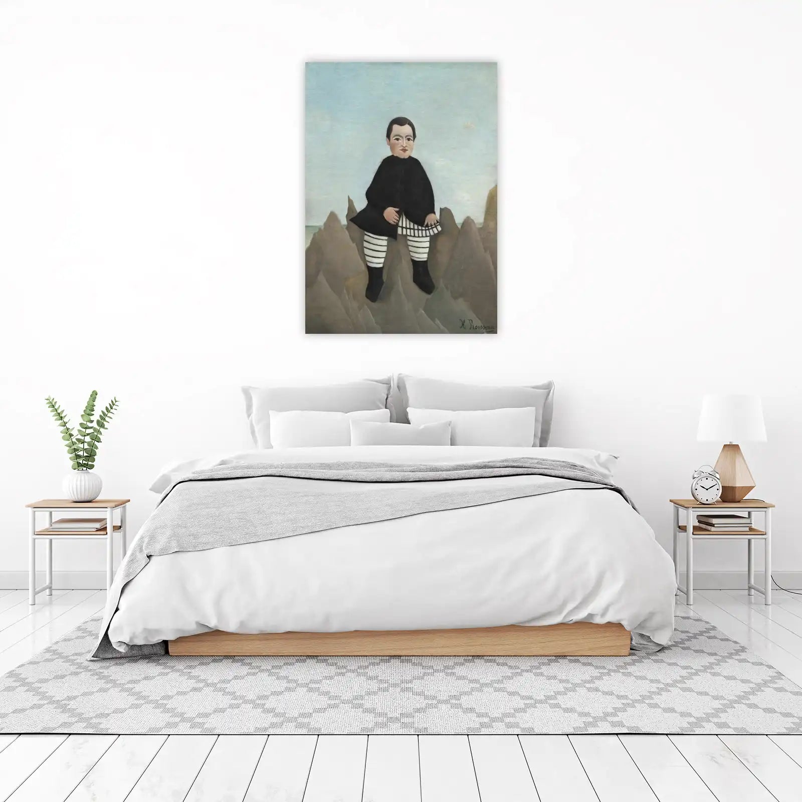 Charming Figural Portrait Wall Art