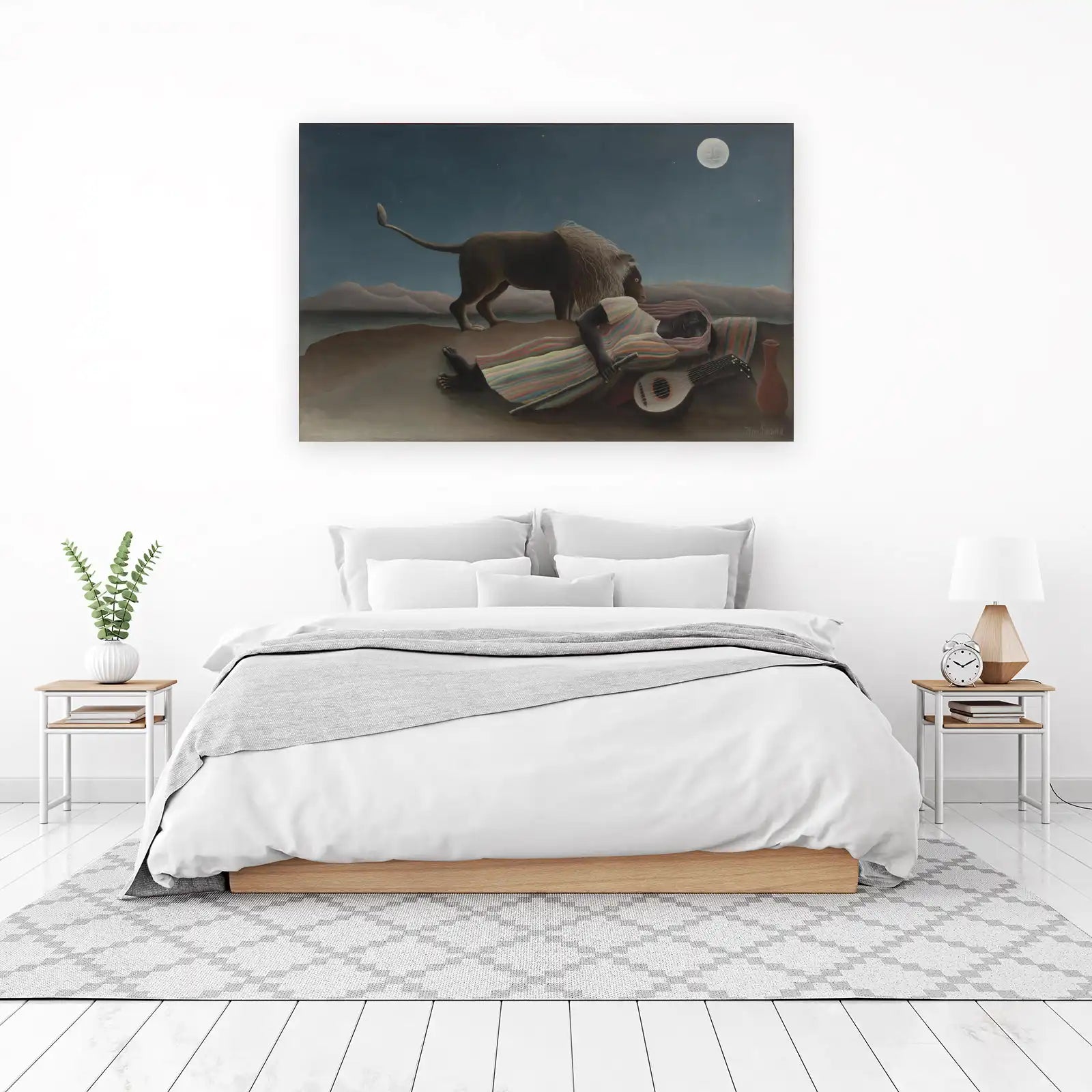 The Sleeping Gypsy Lion Art Wall Art