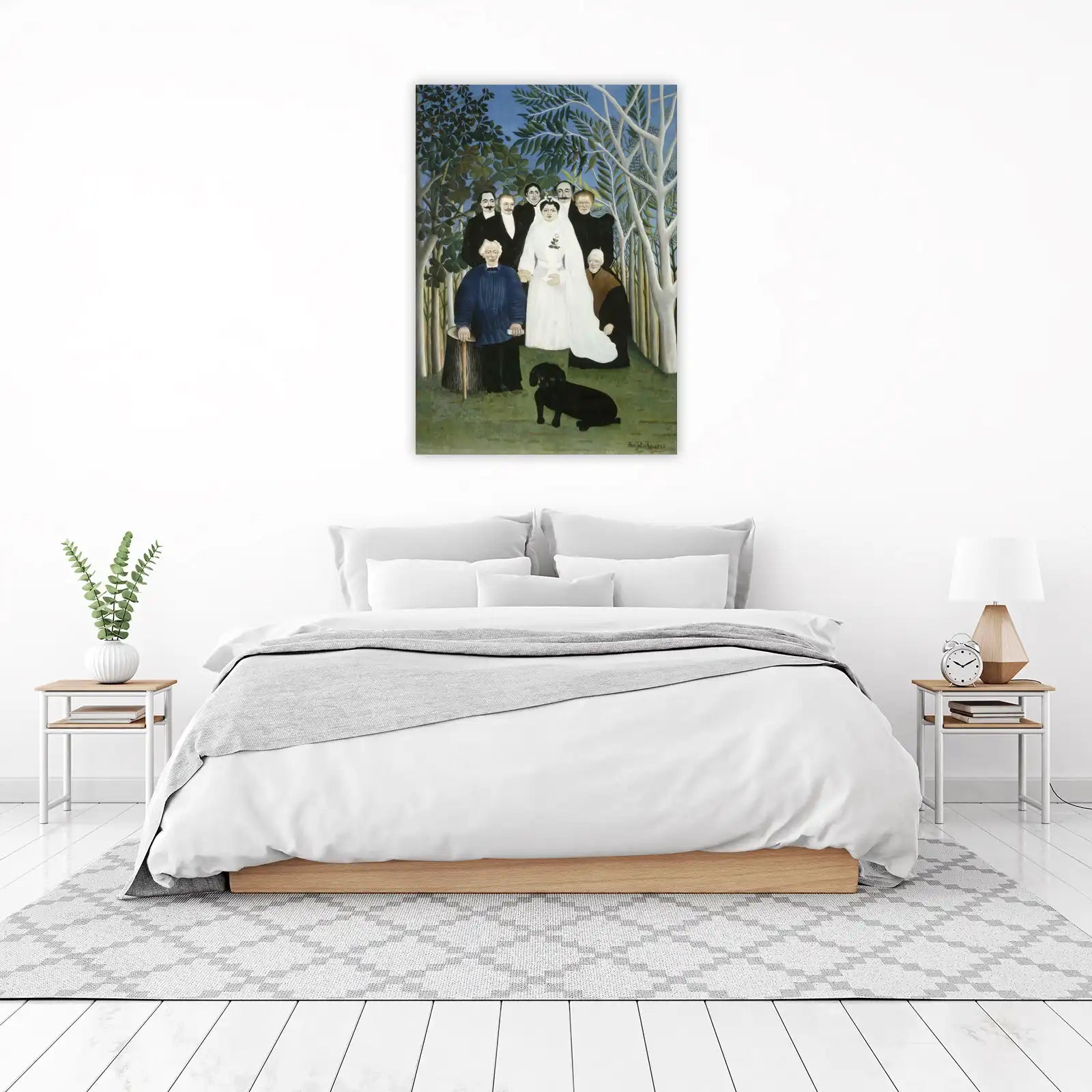 The Wedding in the Forest Wall Art