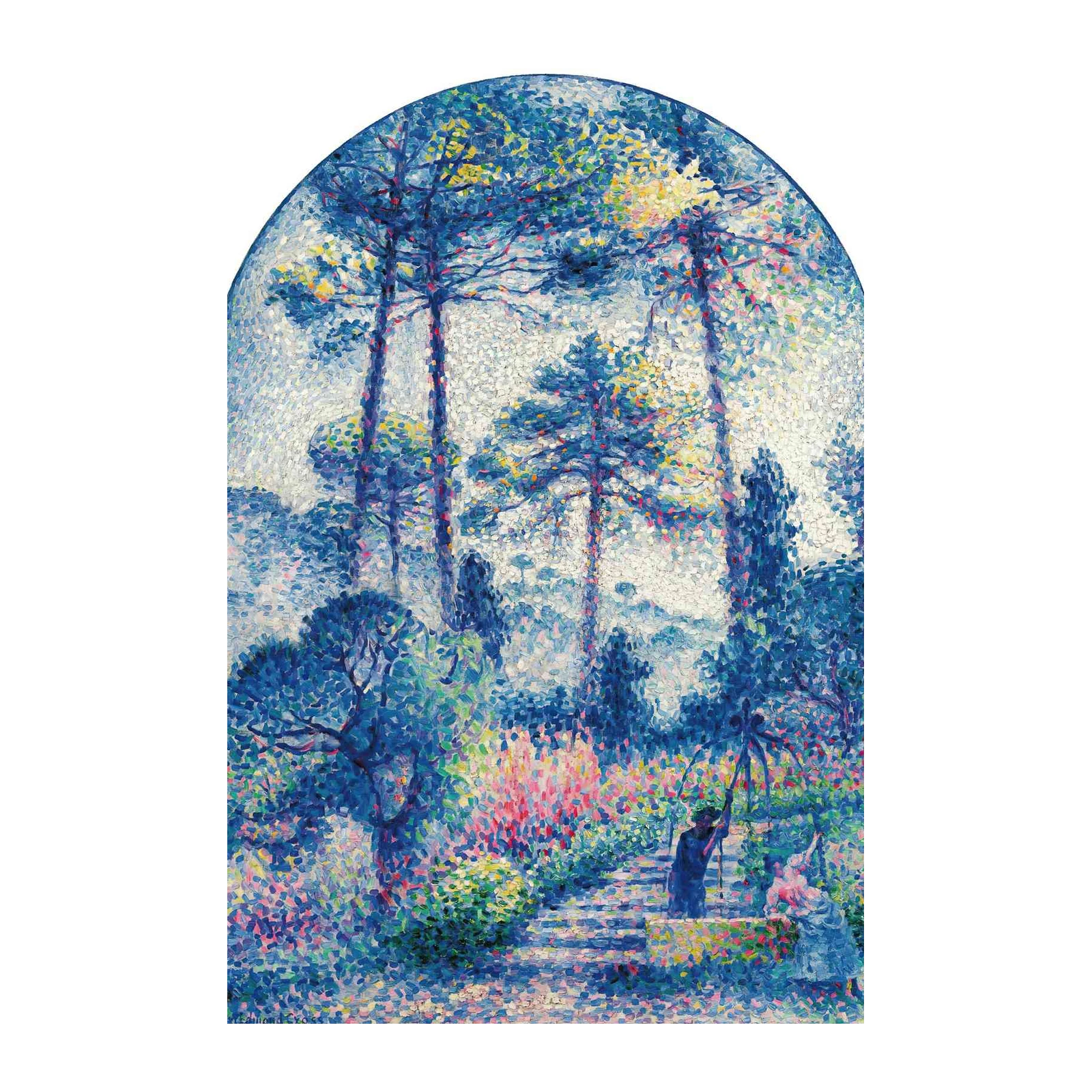 Impressionist Garden Serenity Wall Art