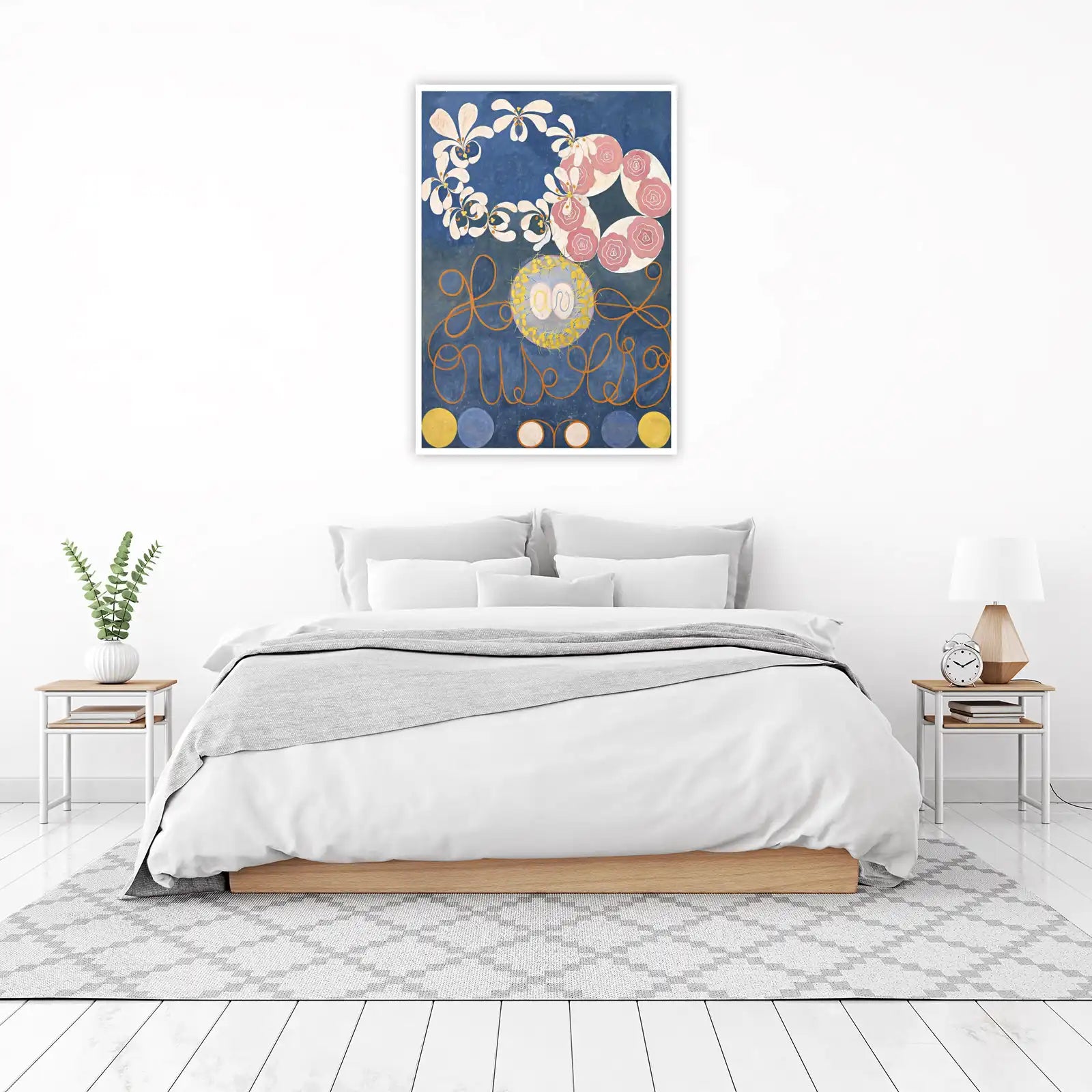Abstract Floral & Symbolic Art Wall Art