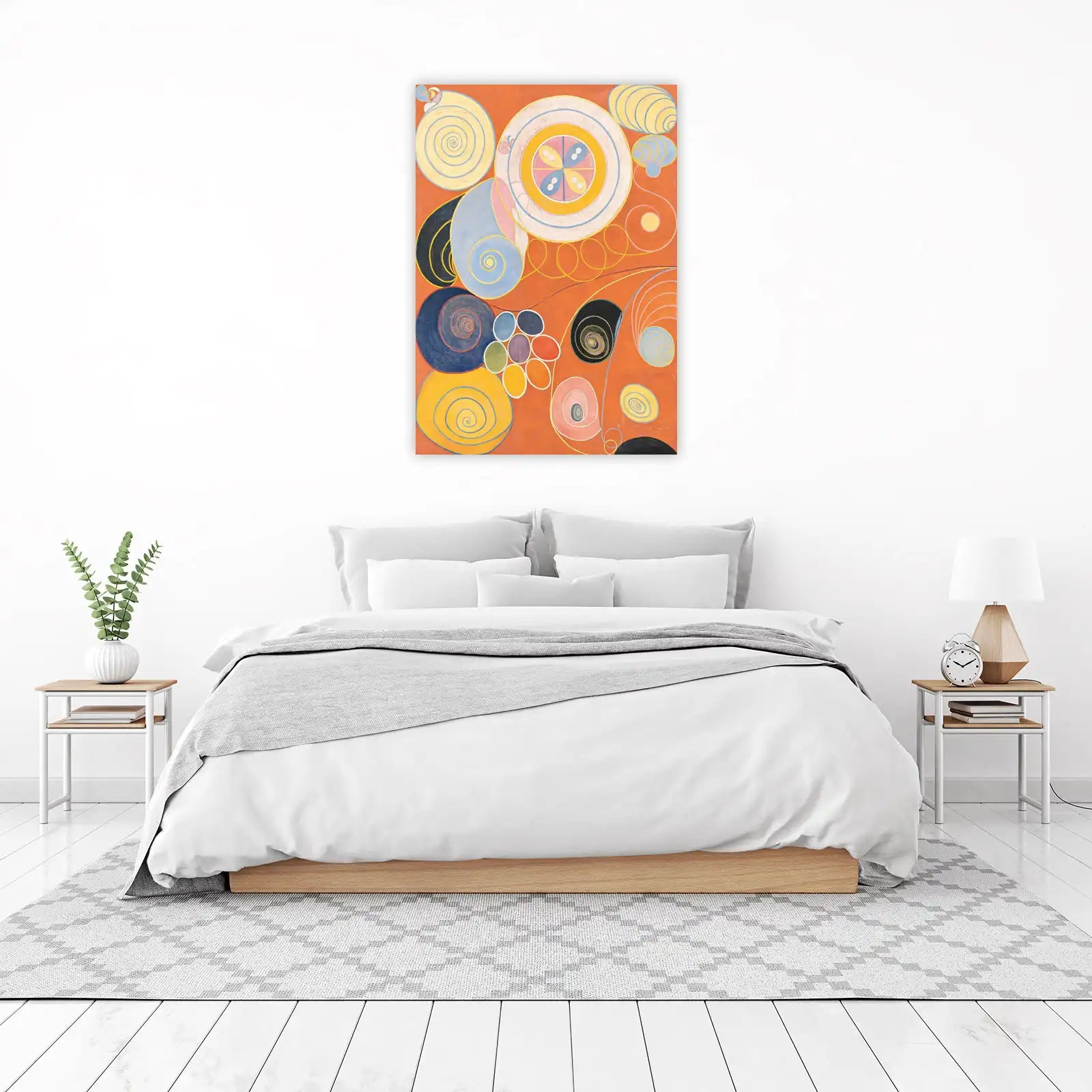 Mystic Spirals Abstract Art Wall Art