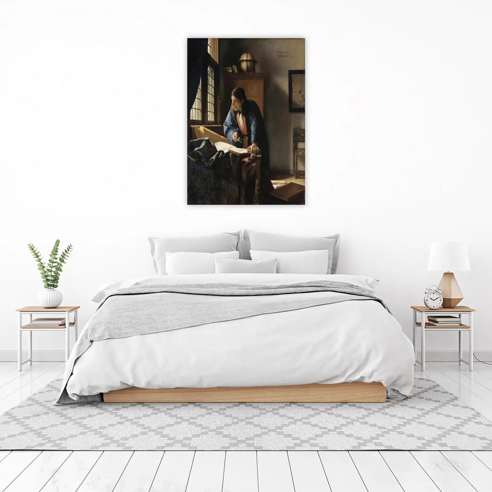 The Astronomer Vermeer Wall Art