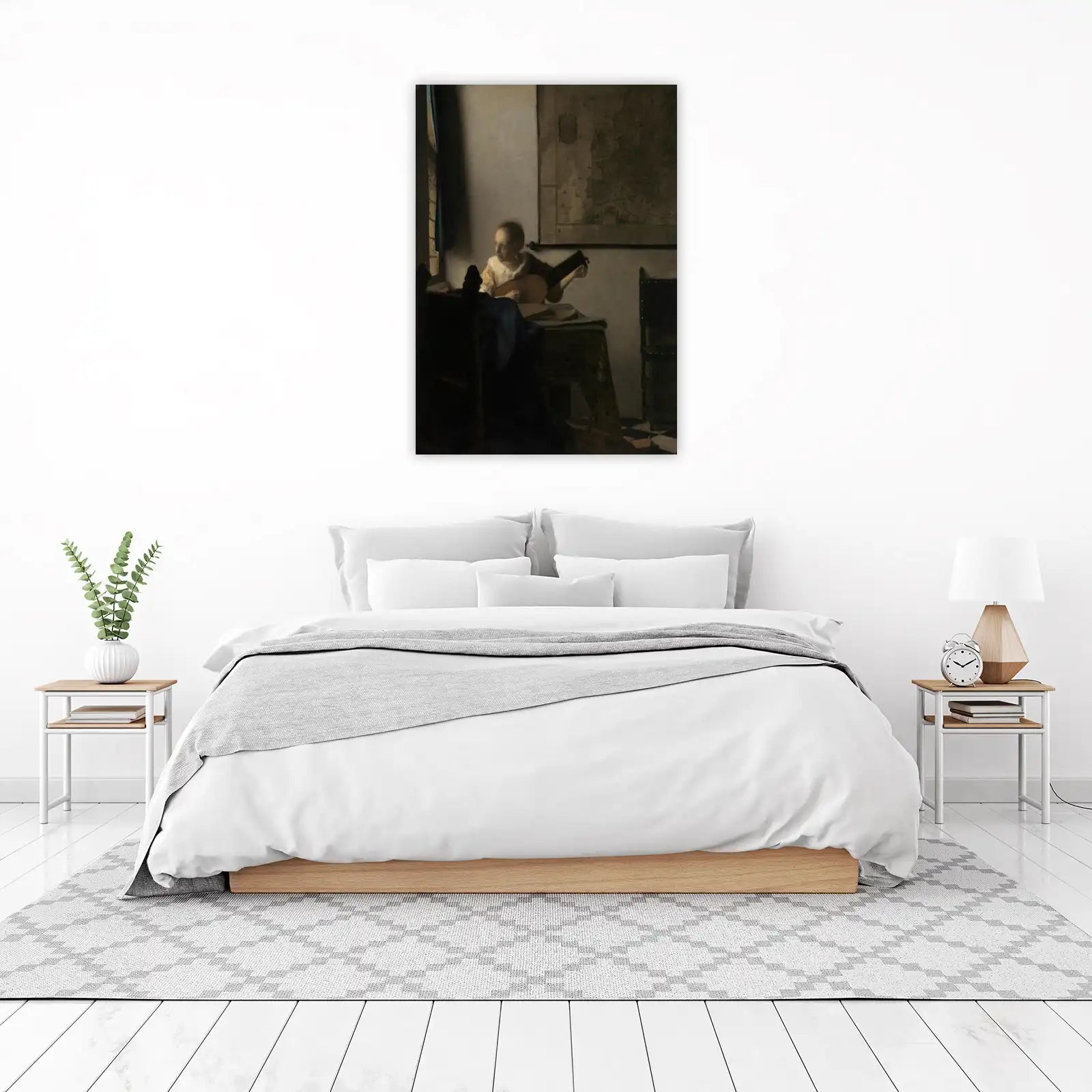 Old Master Guitarist Wall Art