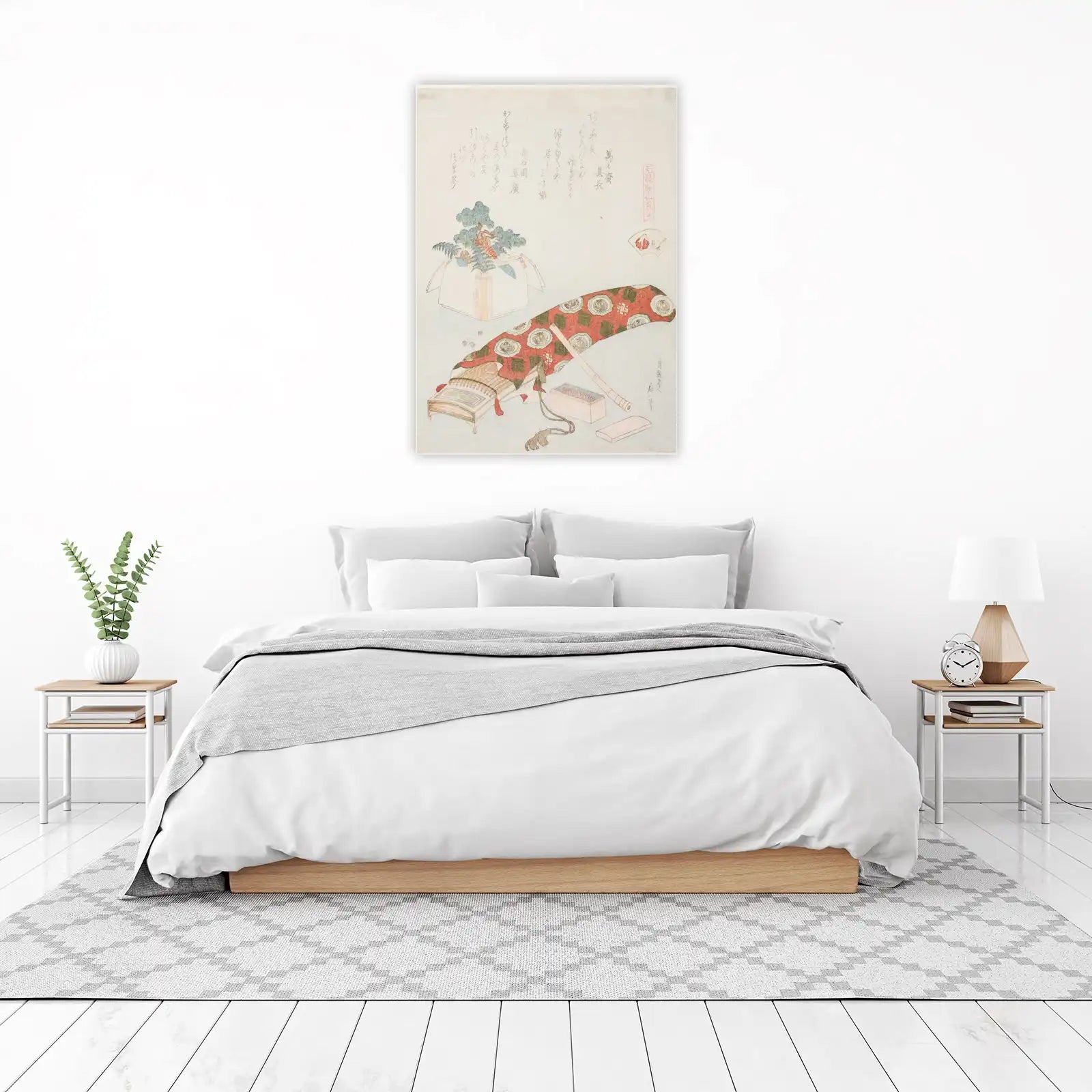 Japanese Prosperity Scene Wall Art