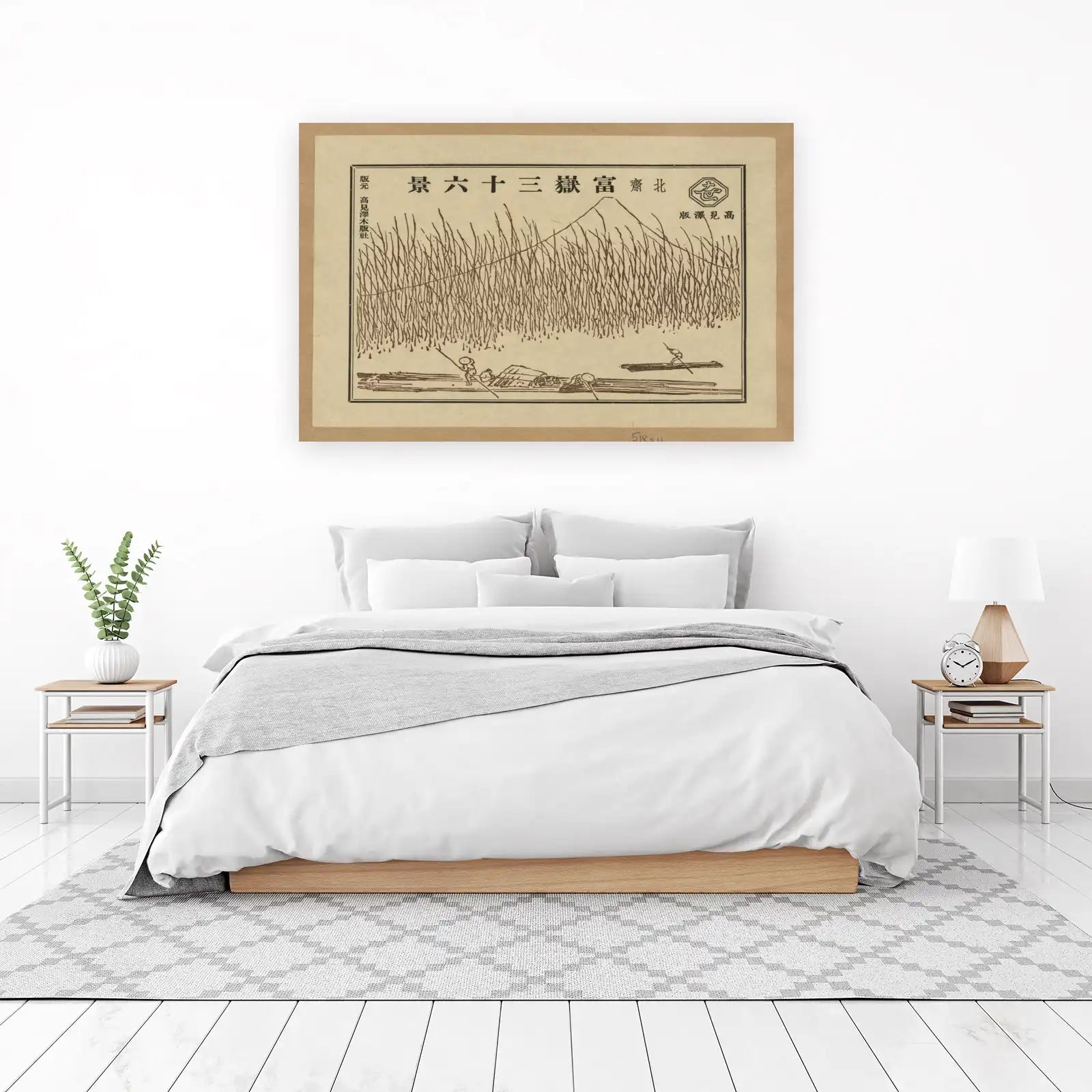 Vintage Japanese Landscape Wall Art