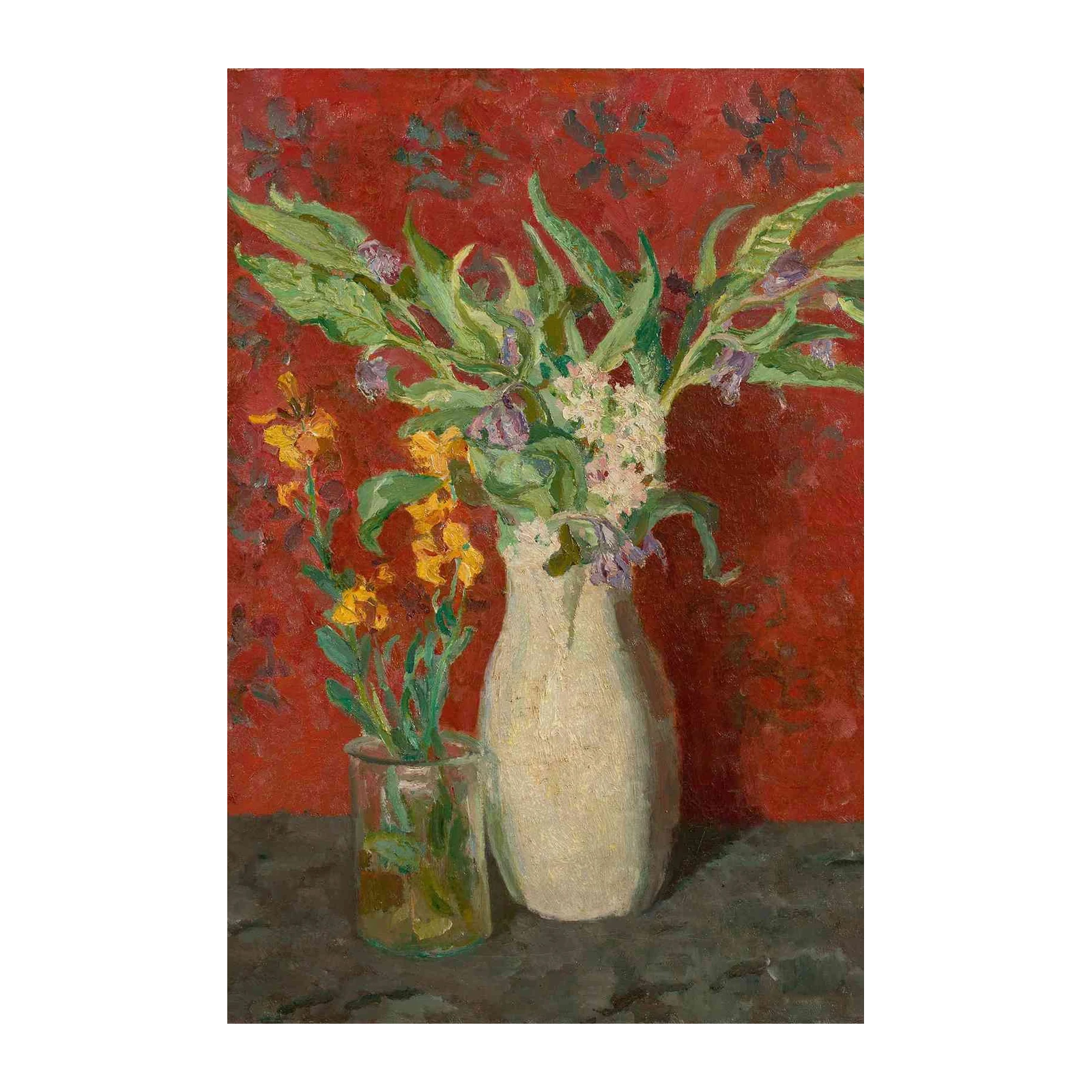 Vibrant Floral Still Life Impressionist Wall Art