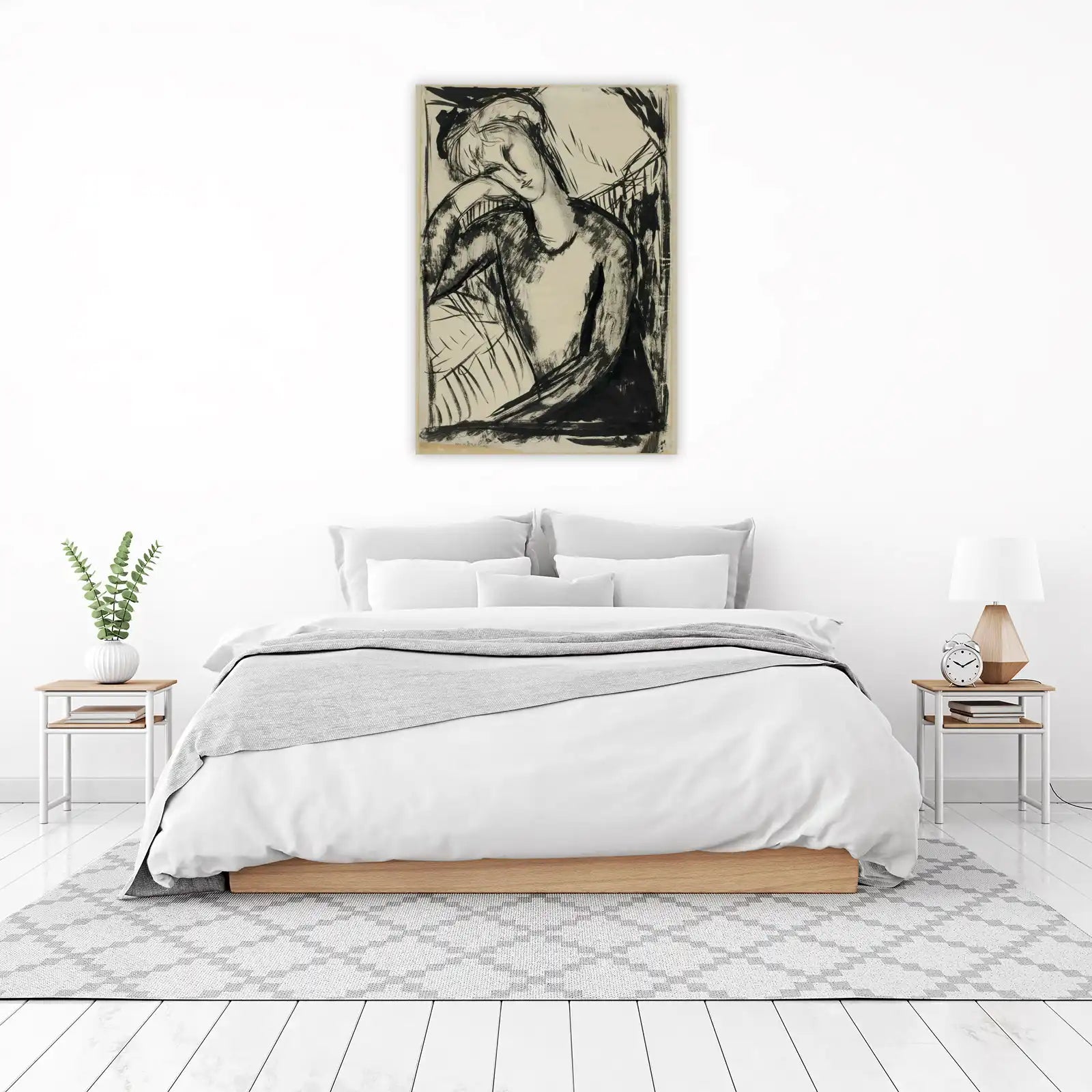 Expressive Portrait Wall Art