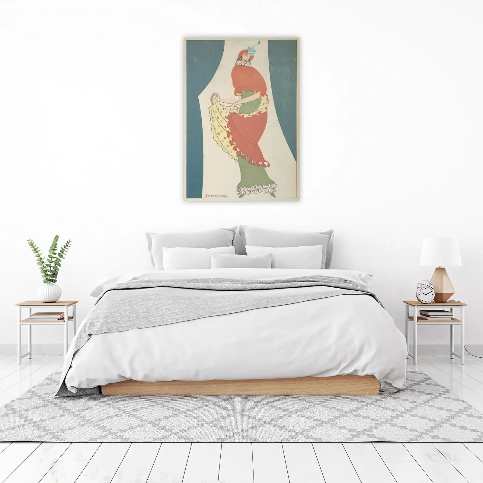 Art Deco Fashion Portrait Wall Art