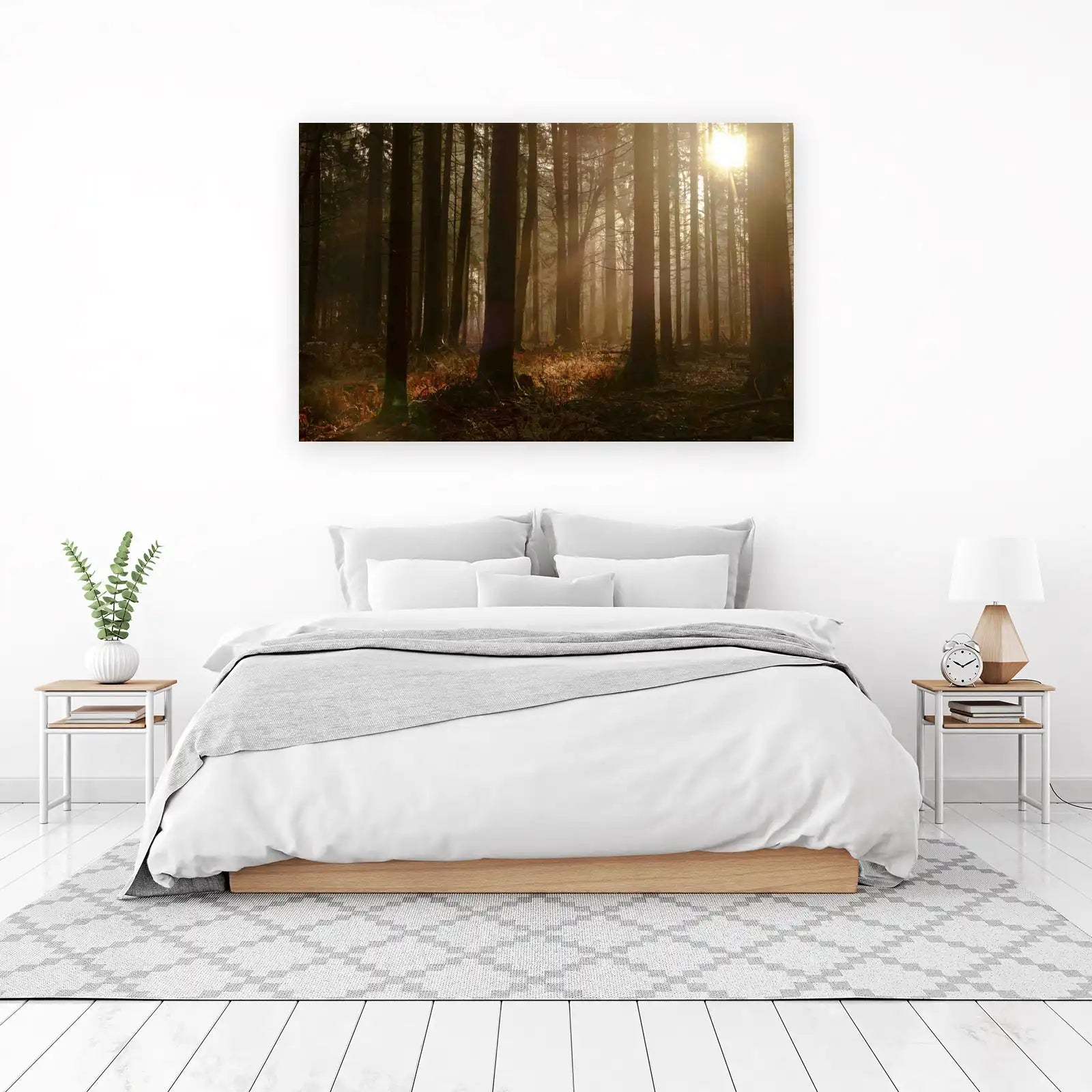Enchanted Forest Sunlight Wall Art