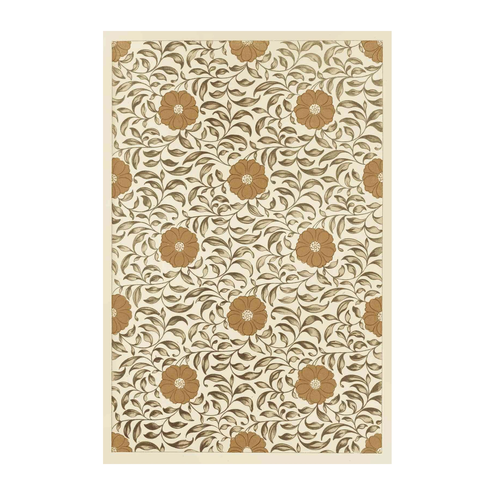 Vintage Floral Garden Wall Art