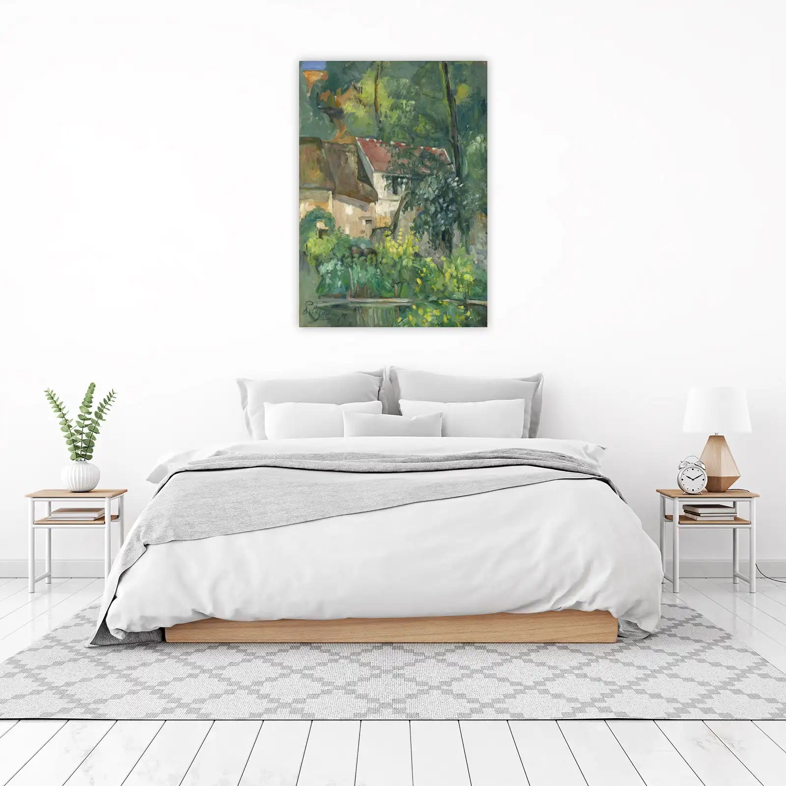 Serene Countryside Landscape Wall Art