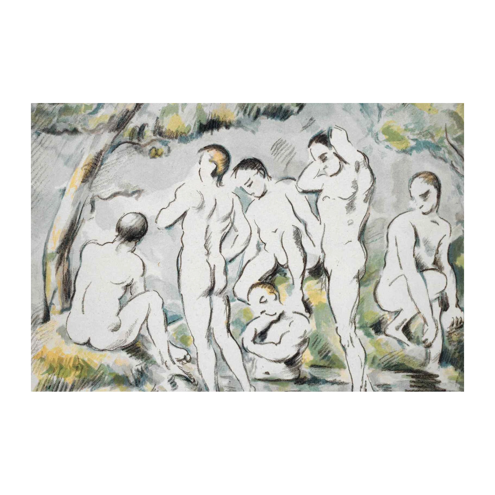 Classical Figures in Nature Wall Art
